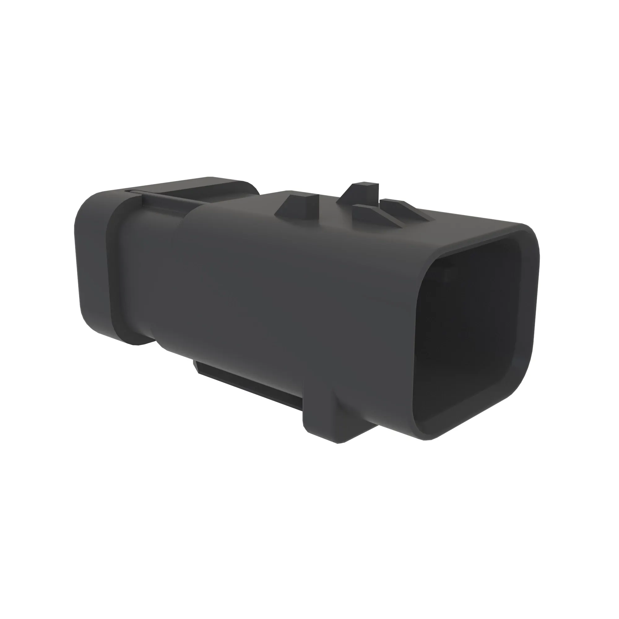 Conn Tyco AS16 4W Fs Blk Plstc