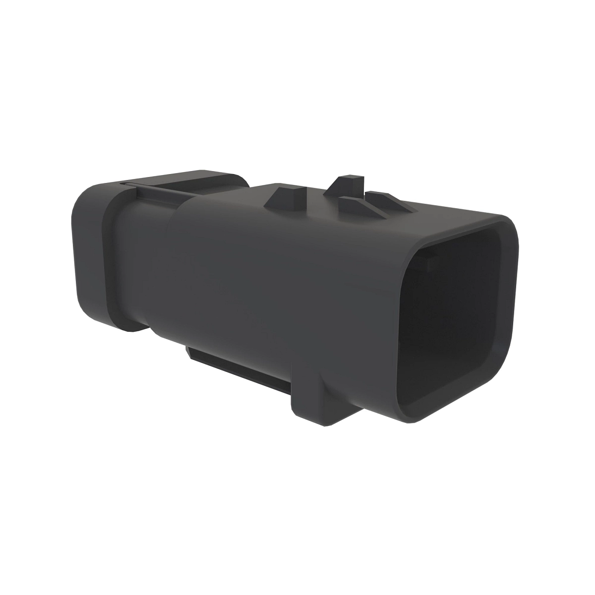Conn Tyco AS16 4W Fs Blk Plstc