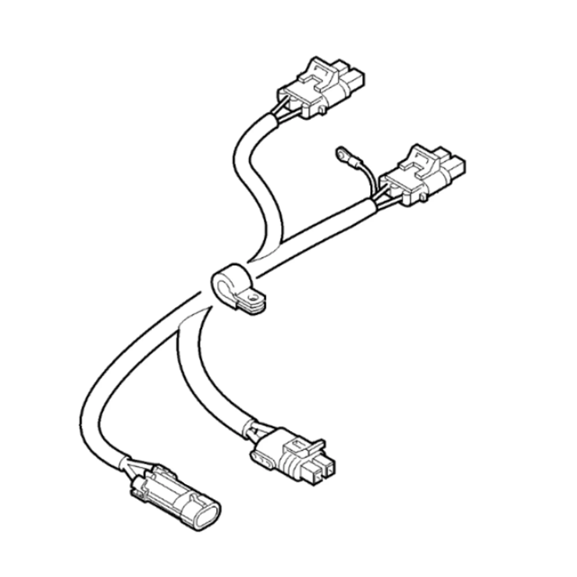 John Deere HarvesTrak™ Wiring Harness - AH171045