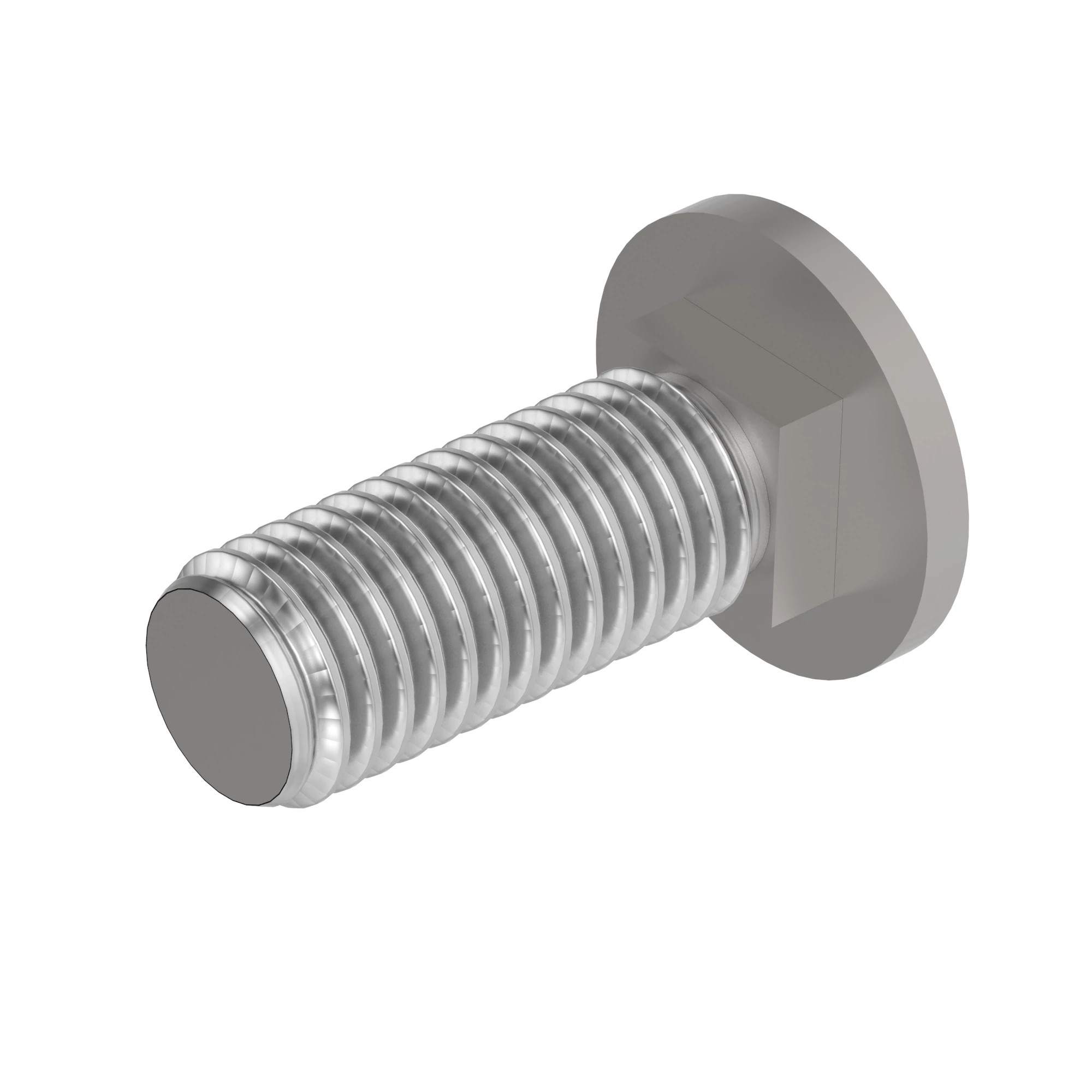 BOLT, RD HD SQ SHORT NECK, METRIC