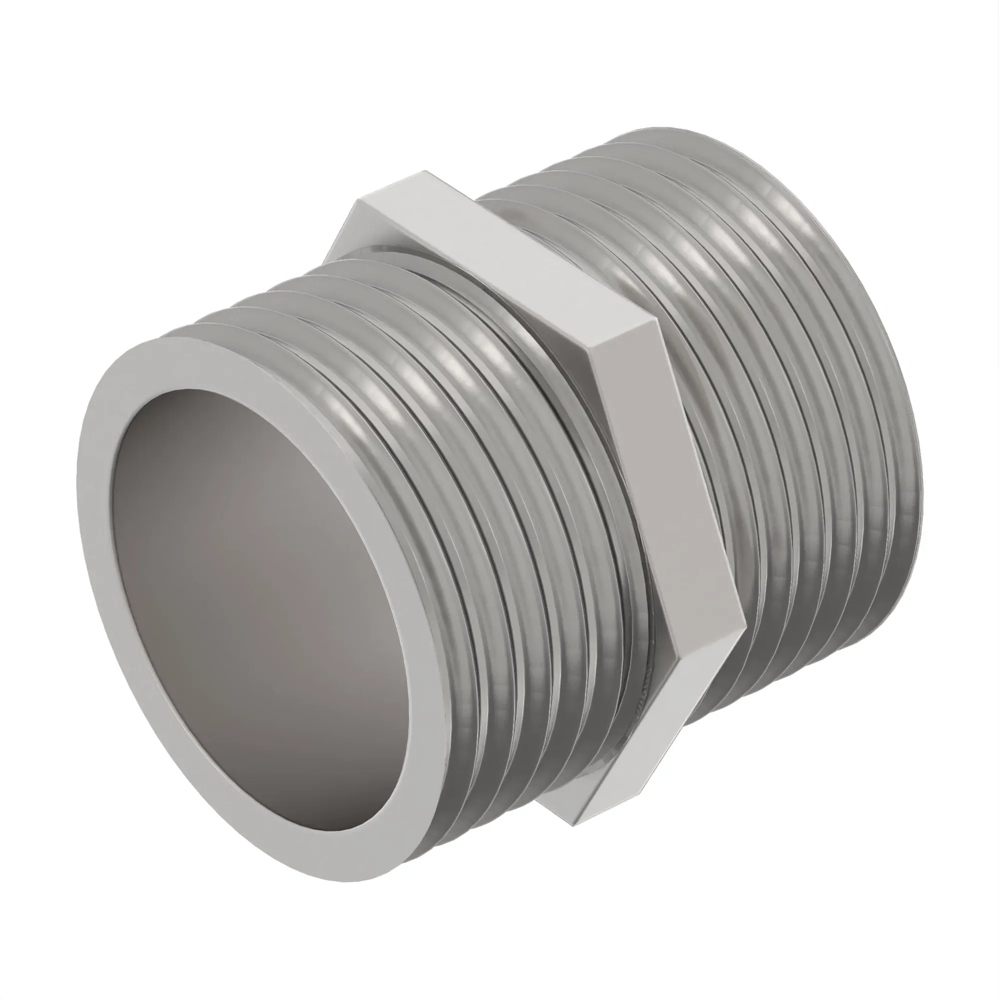 PIPE NIPPLE - 3/8" NPT (BRASS)