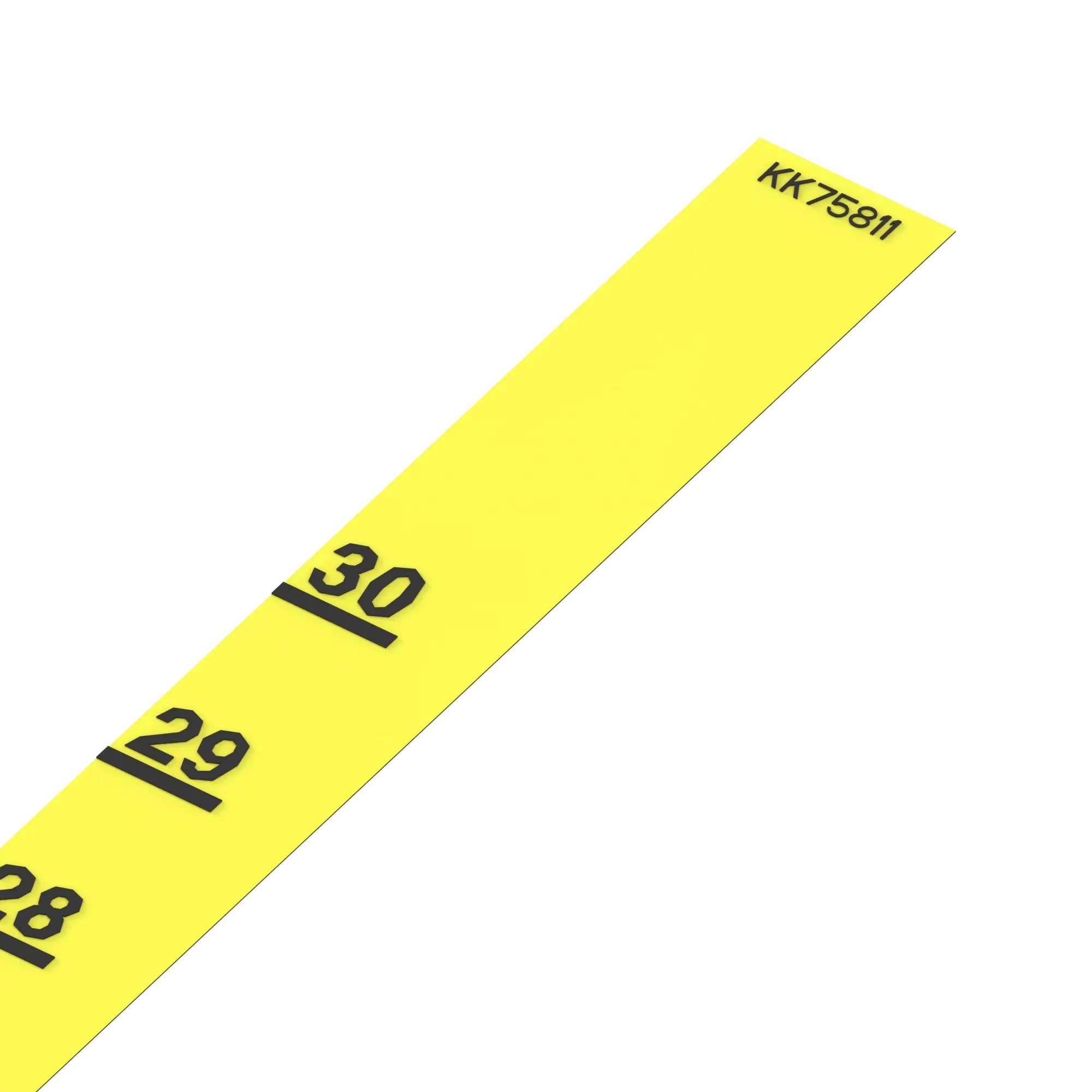 LABEL, SIGHT GAGE, PLASTIC