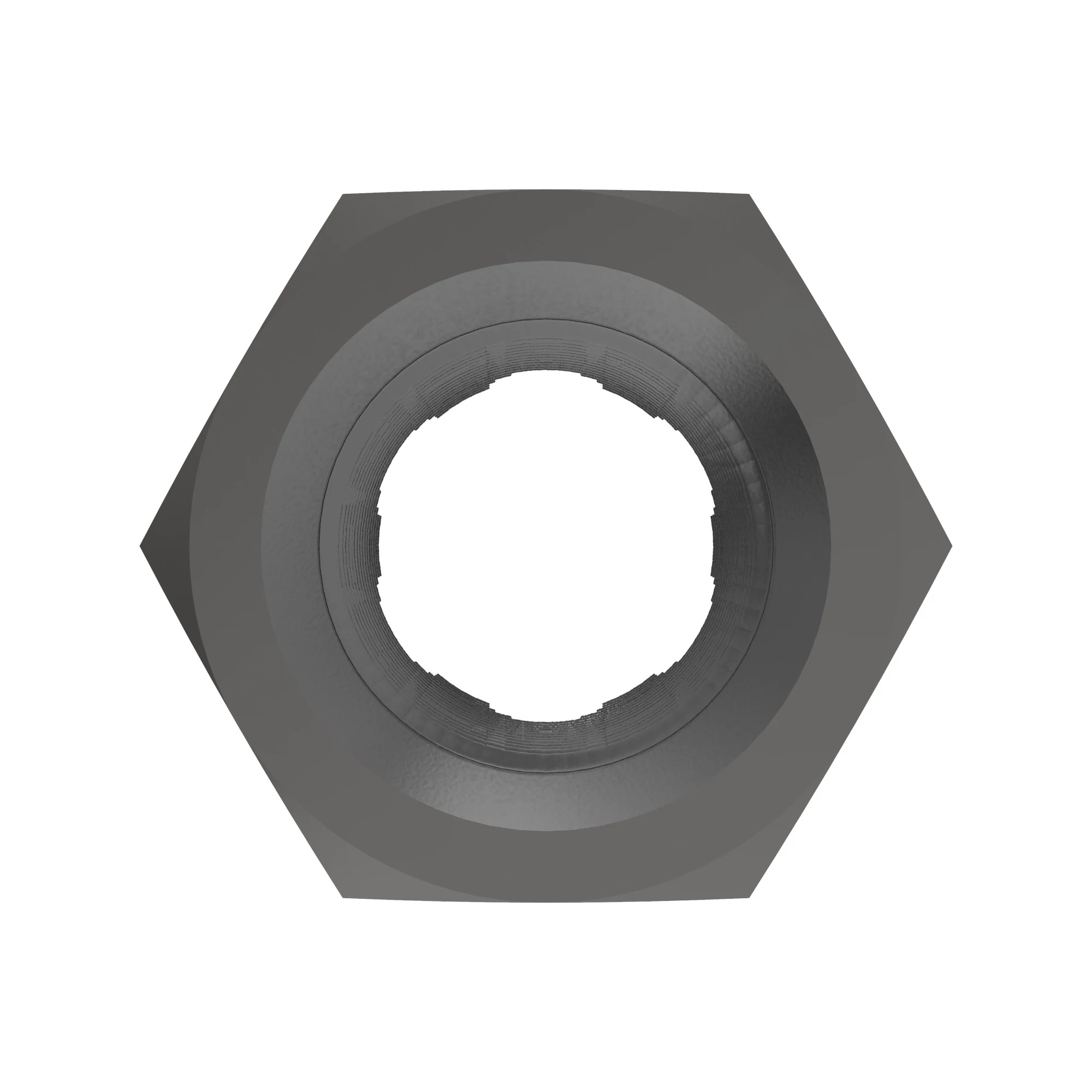 NUT, HEX THICK SLOTTED