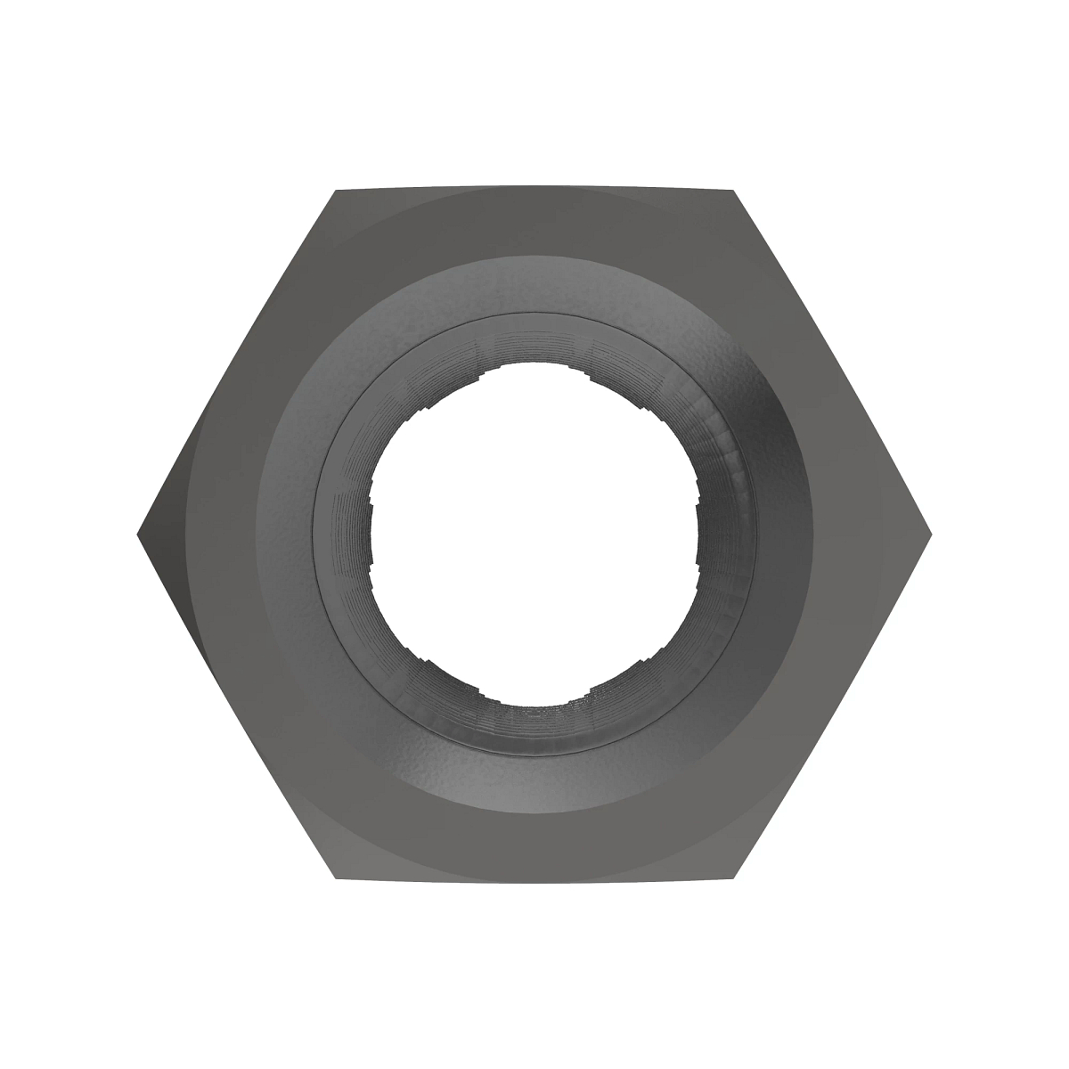 NUT, HEX THICK SLOTTED