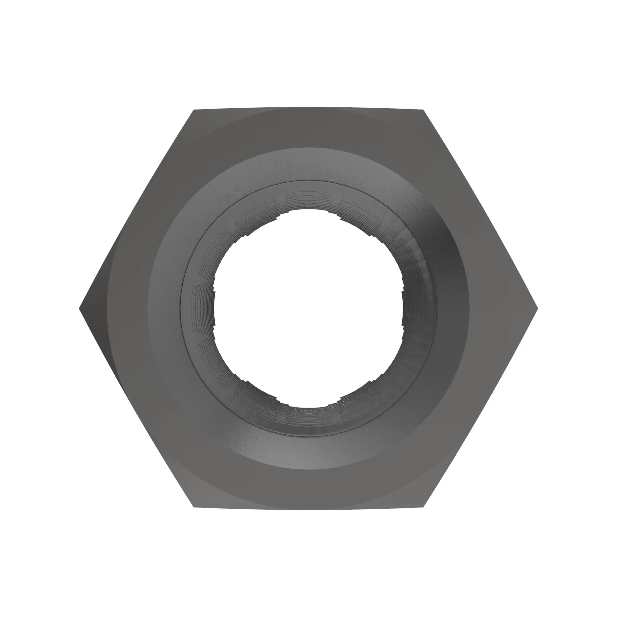 NUT, HEX THICK SLOTTED