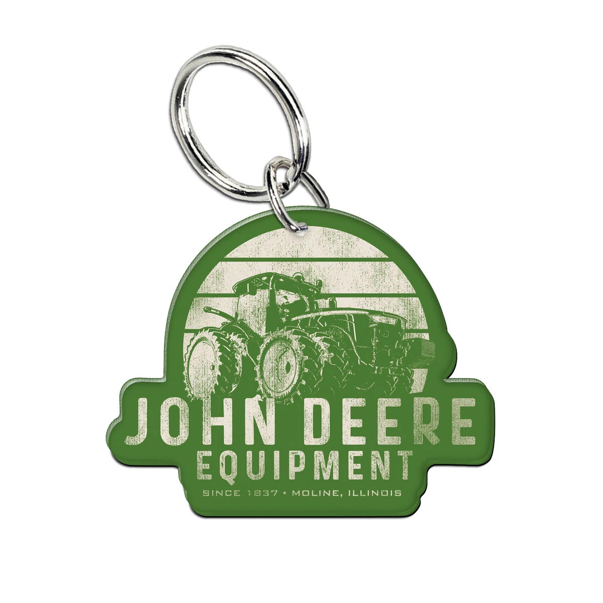 John Deere Equipment Premium Keychain