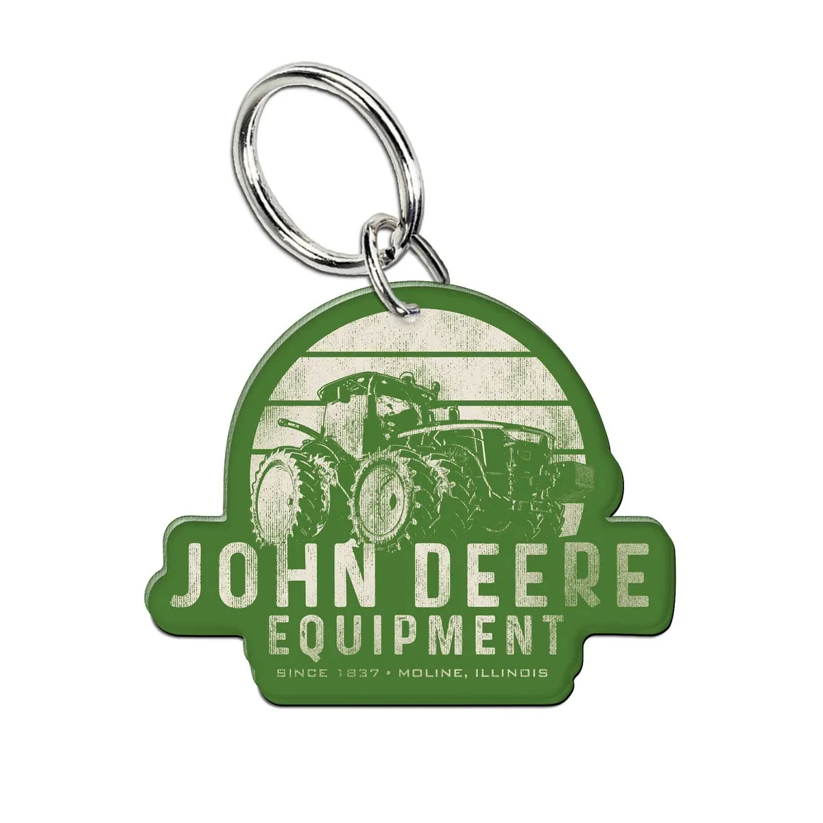 John Deere Equipment Premium Keychain