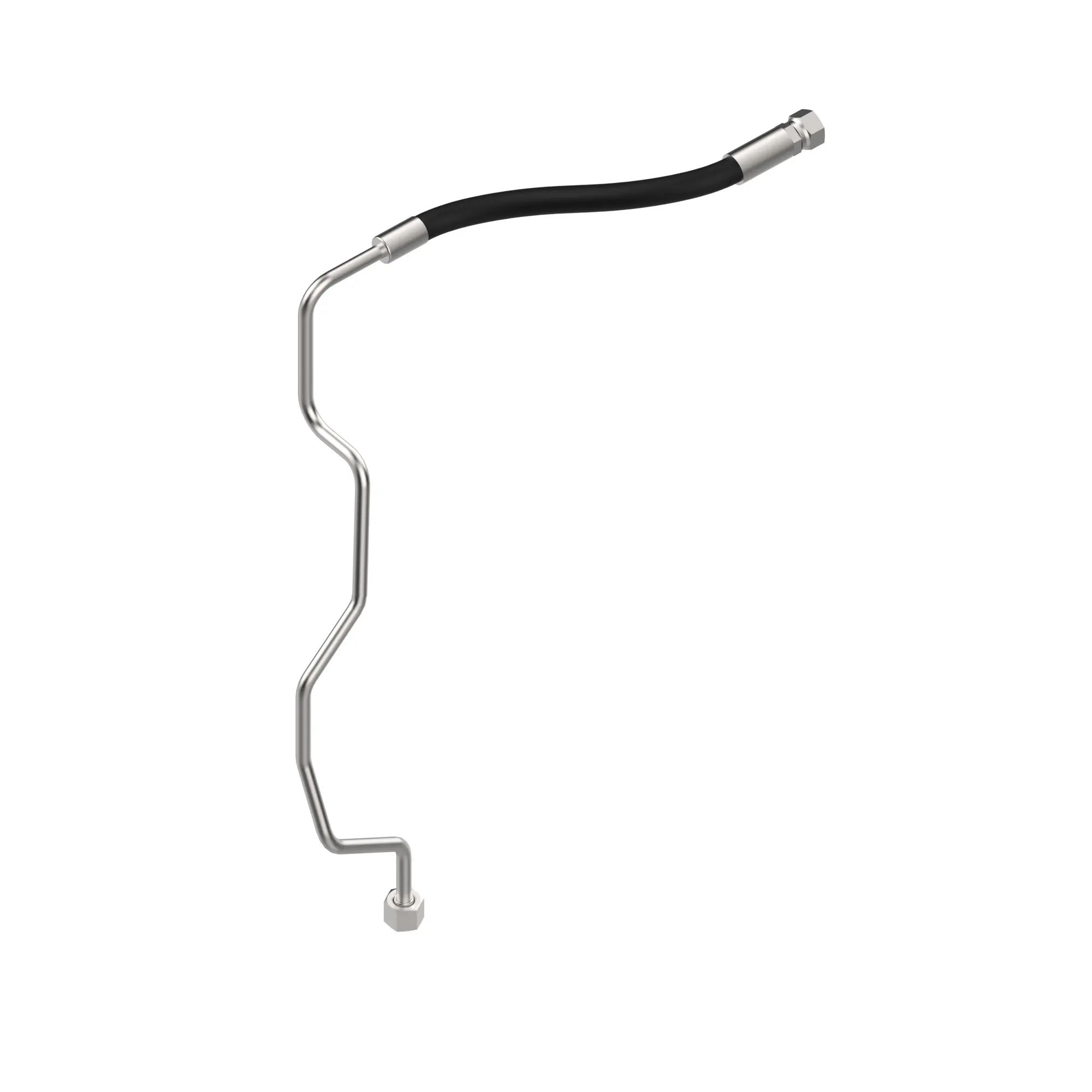 John Deere Cab Suspension RH Lower Oil Line - RE582203