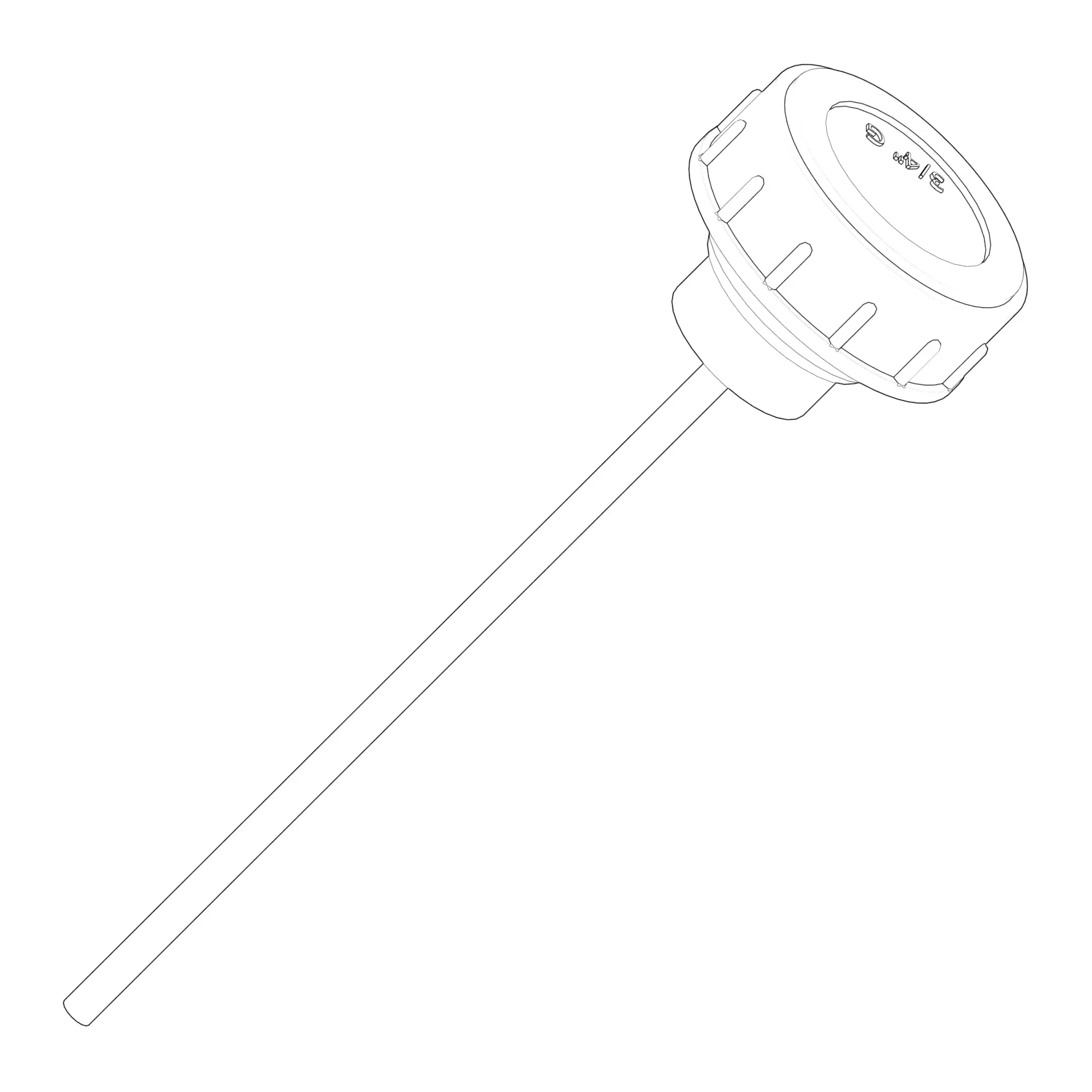 CAP, BREATHER WITH DIPSTICK
