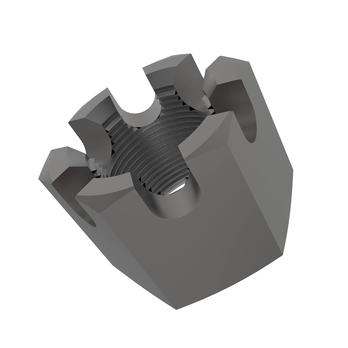 Nut, Hex Thick Slotted
