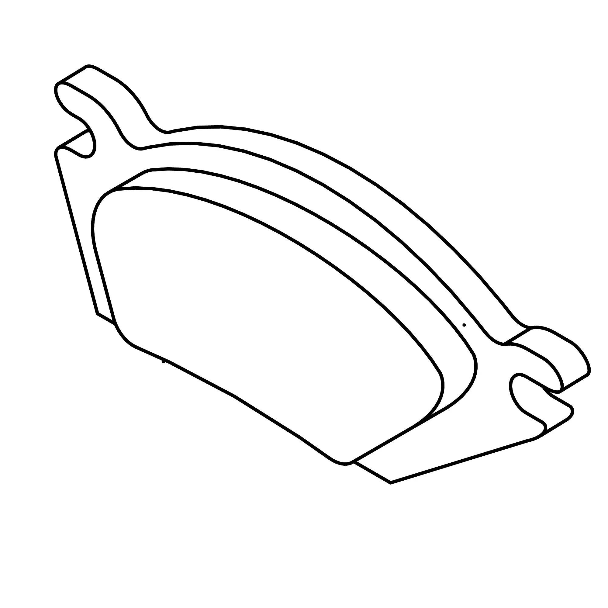 John Deere Brake Pad - AN205189