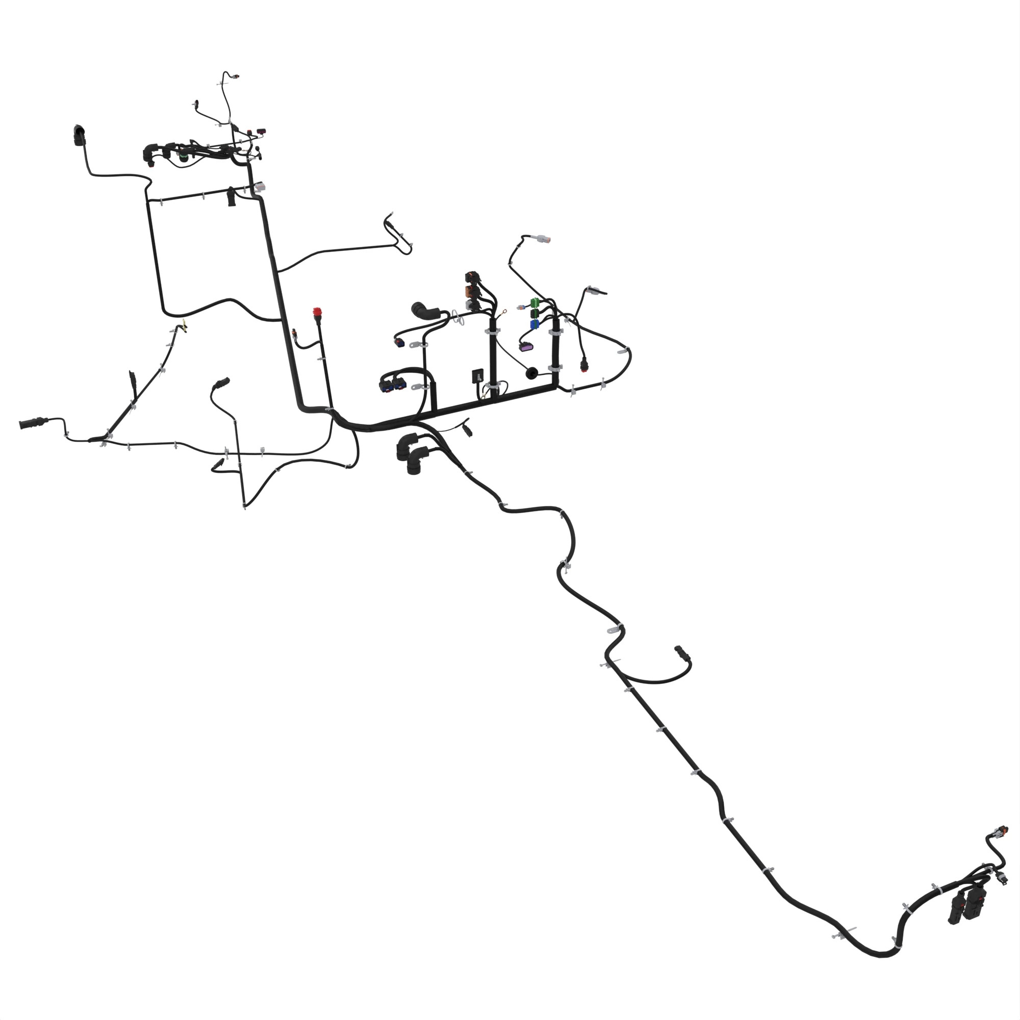 John Deere Wiring Harness, Right Side - AXE52730