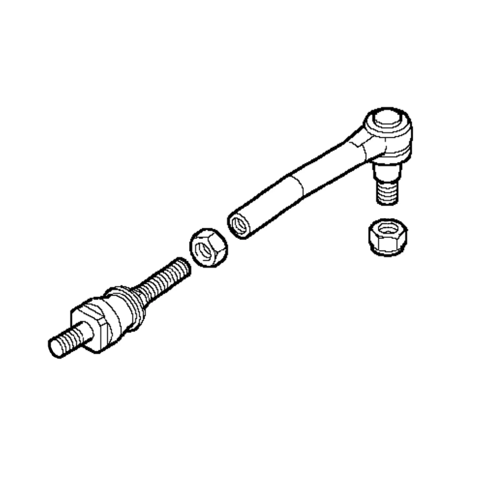 John Deere Tie Rod Assembly - AZ71006
