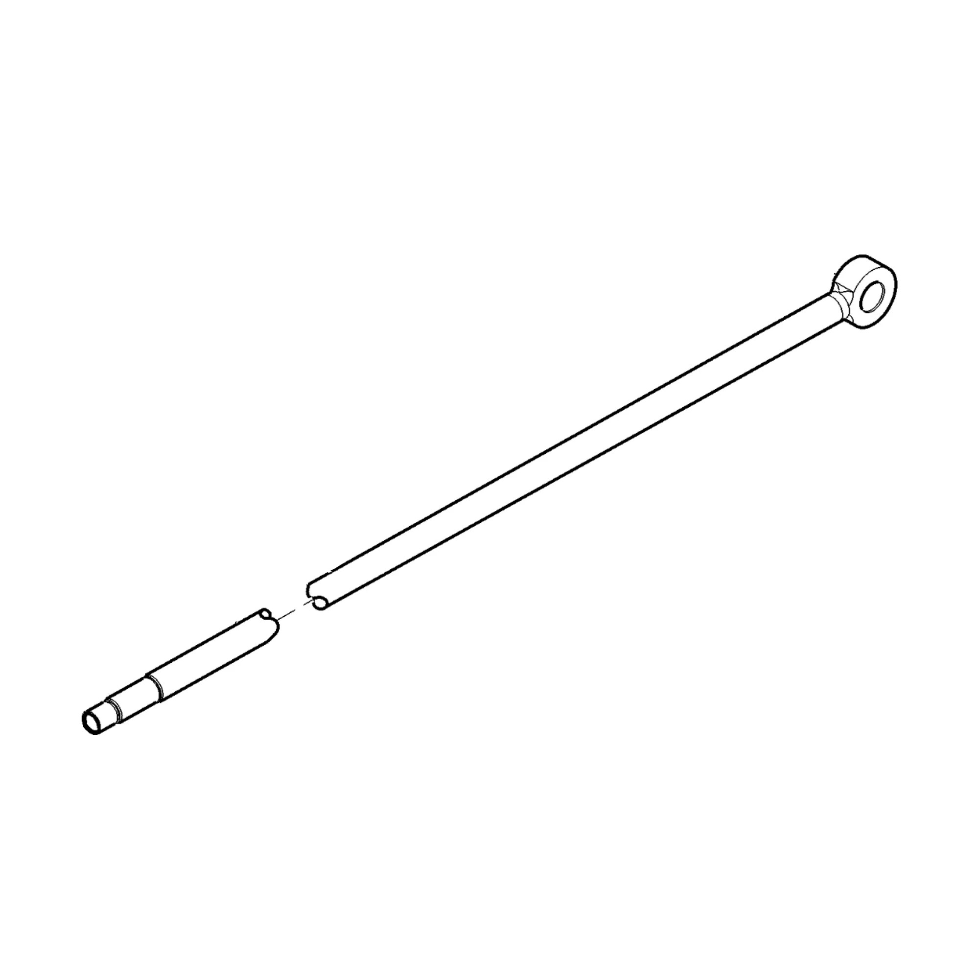 HYDRAULIC CYLINDER ROD, HYDRAULIC C