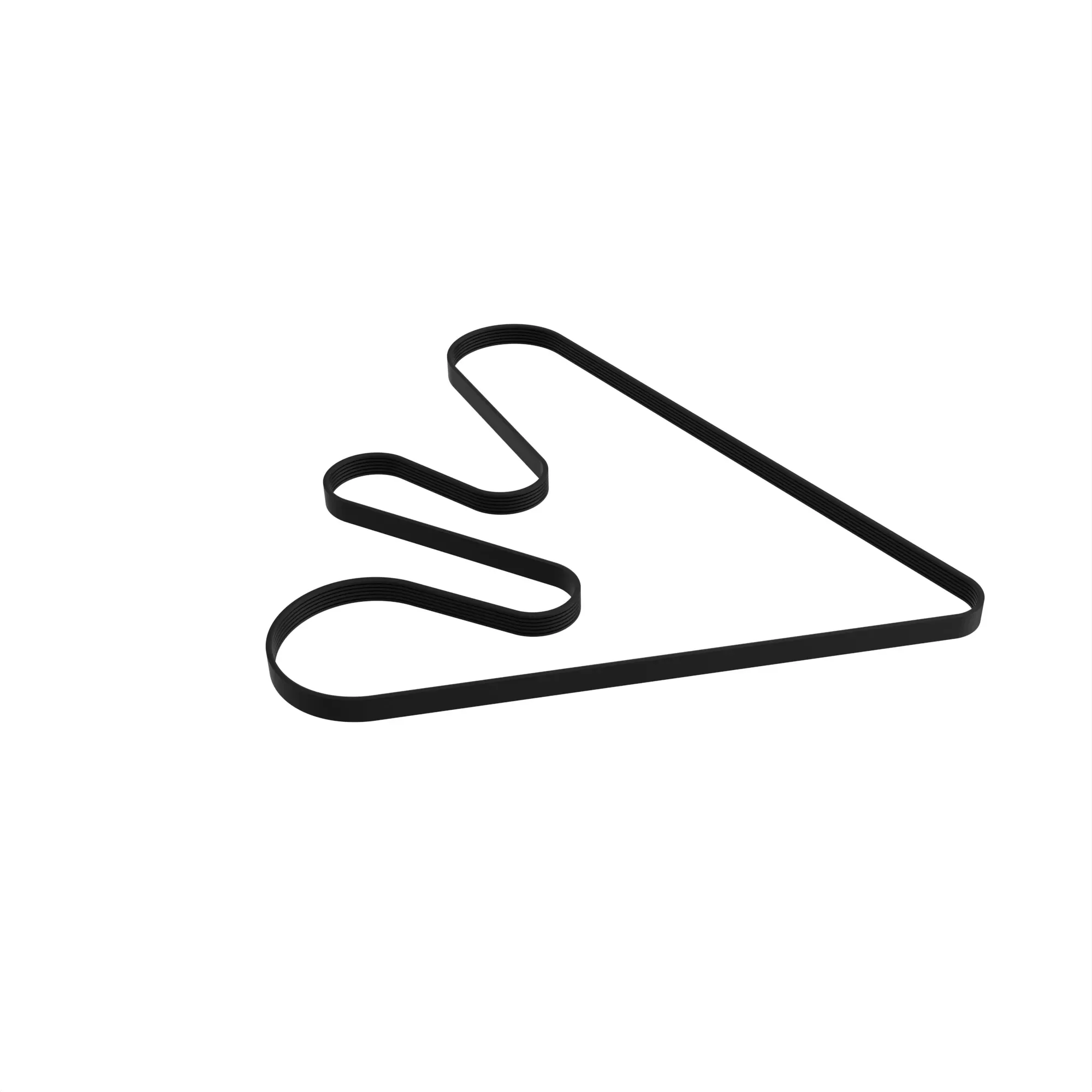 John Deere PK Section Engine Auxiliary Drive V-Belt, Effective Length 2355.0 mm (92.7 inch) - R528335