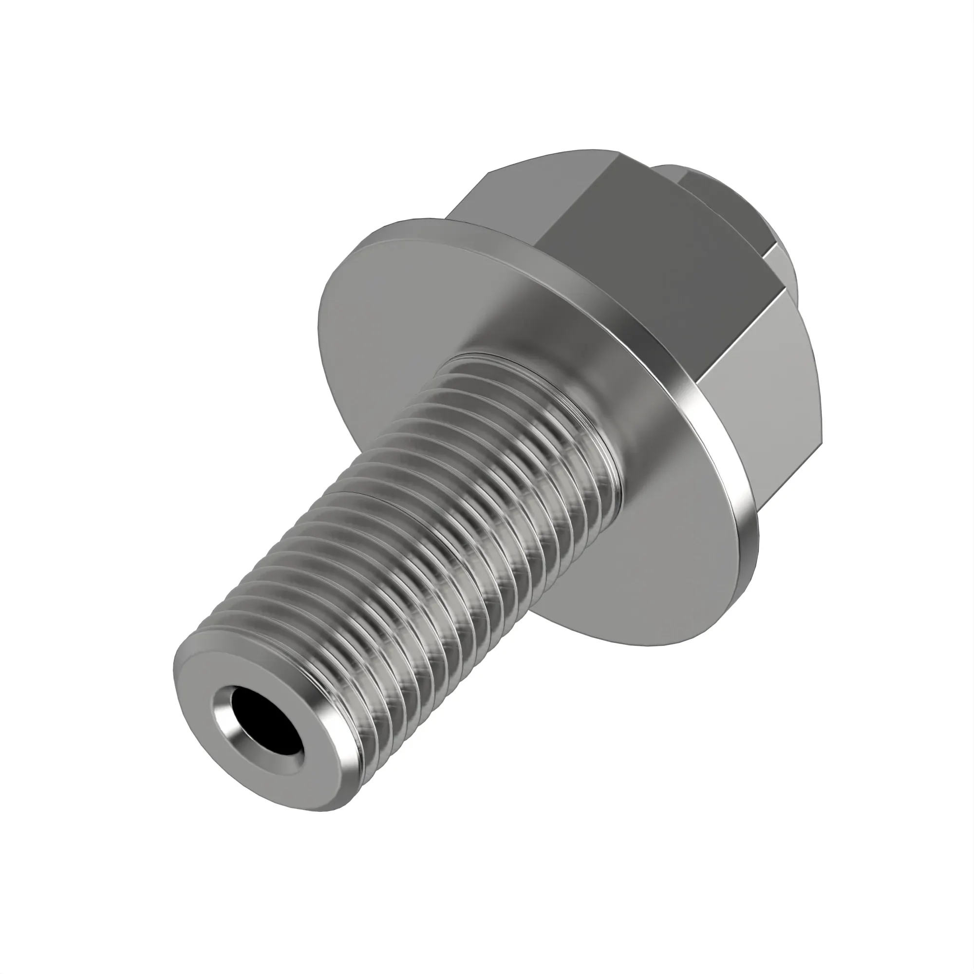 SCREW WITH LUBRICATION FITTING