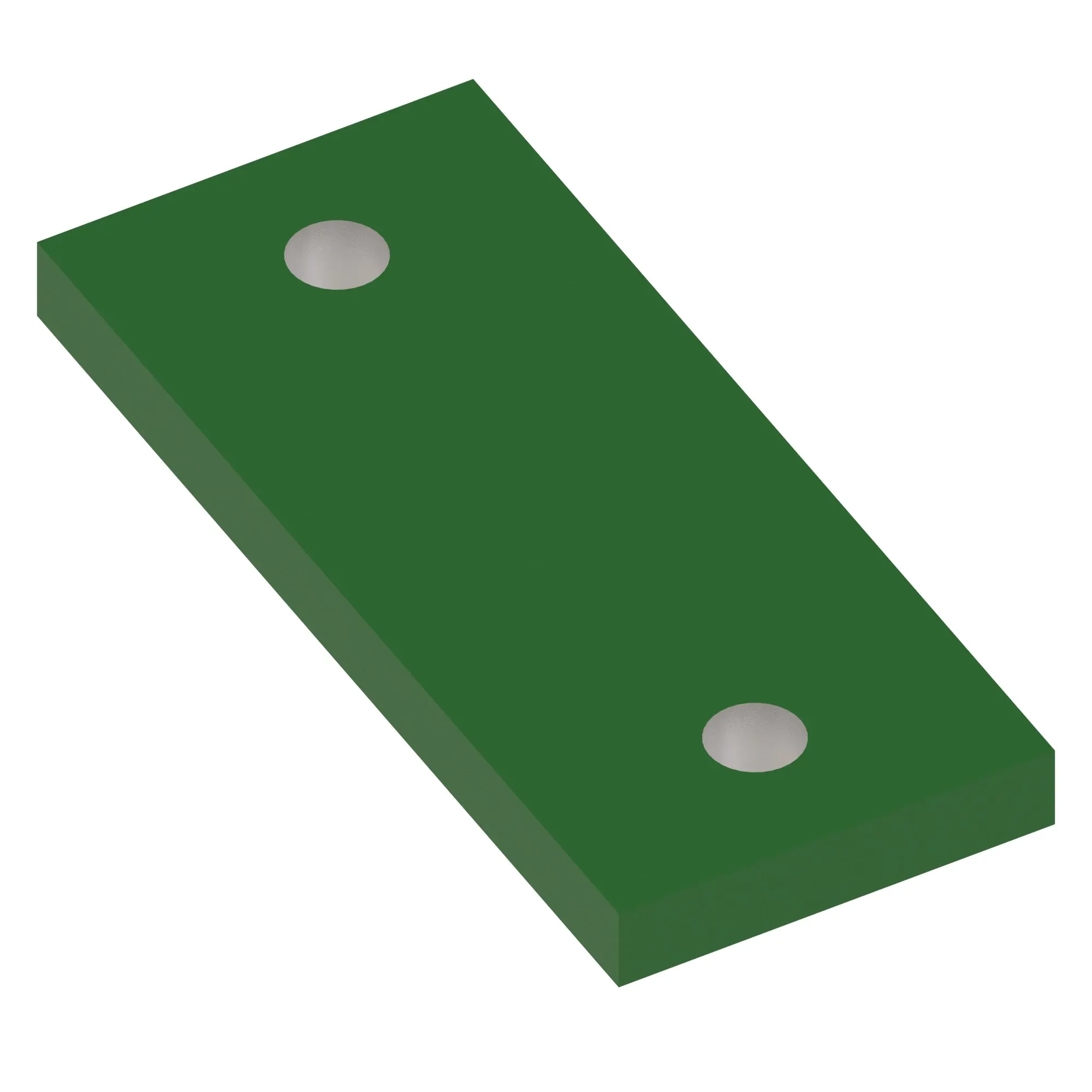 John Deere Drawbar Kit Plate - R268017