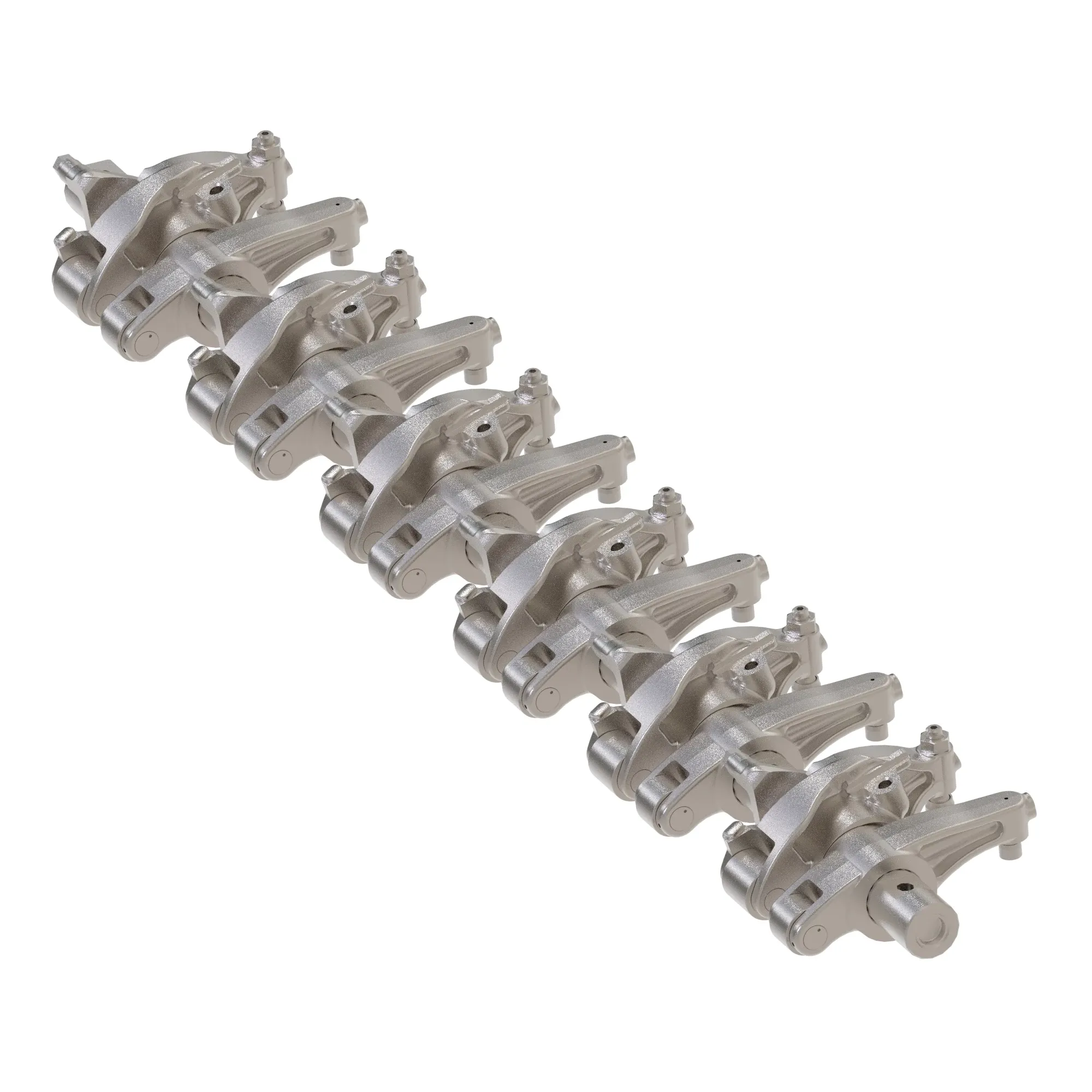 John Deere Engine Rocker Arm Shaft Assembly - DZ130560