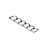 John Deere Steel Carrier Gasket - R532242