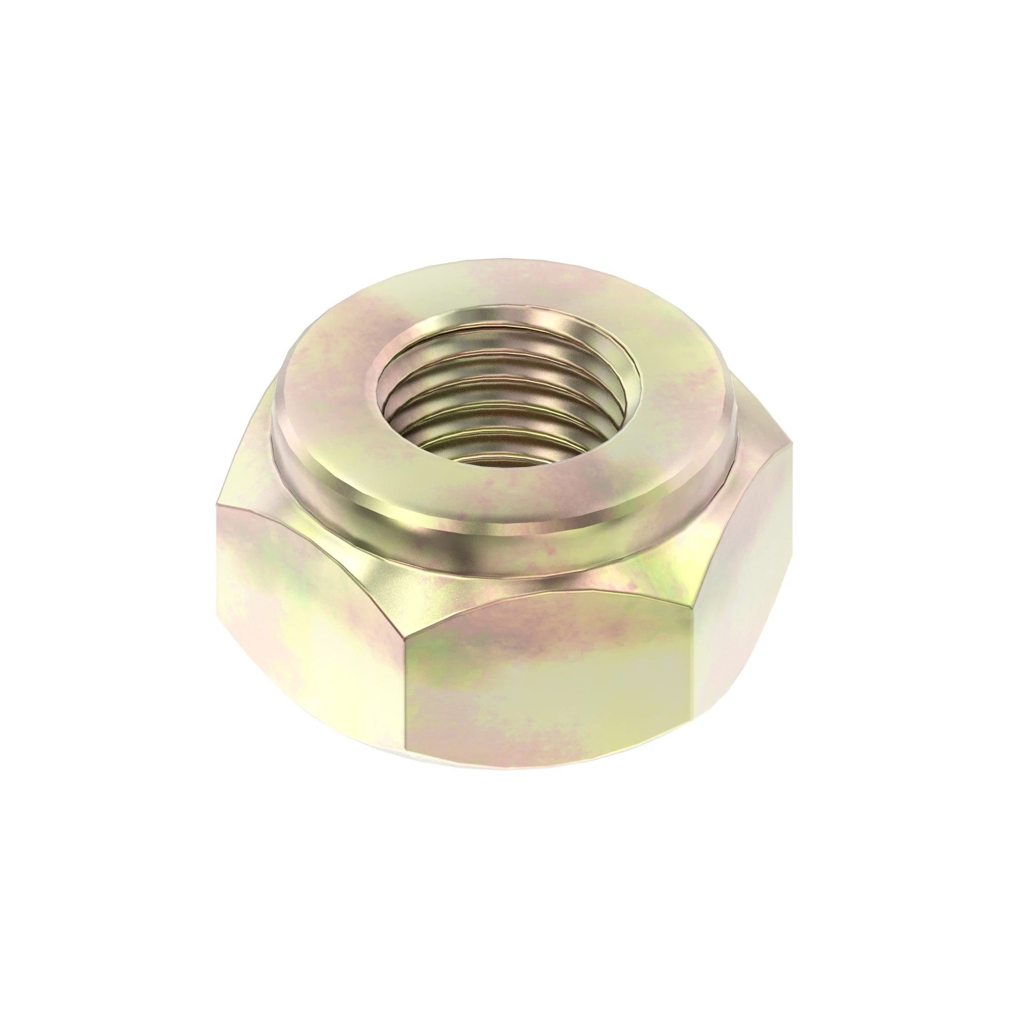 John Deere Hexagonal Lock Nut, 1/2" - BP12214
