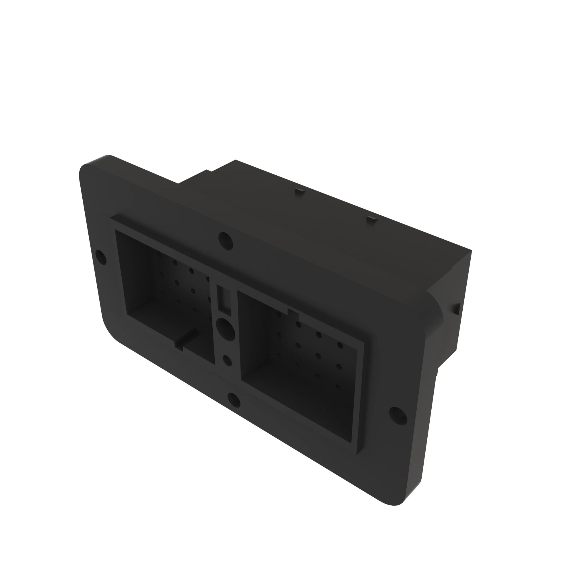 CONN DEUTSCH DRC 40W FS BLK PLSTC