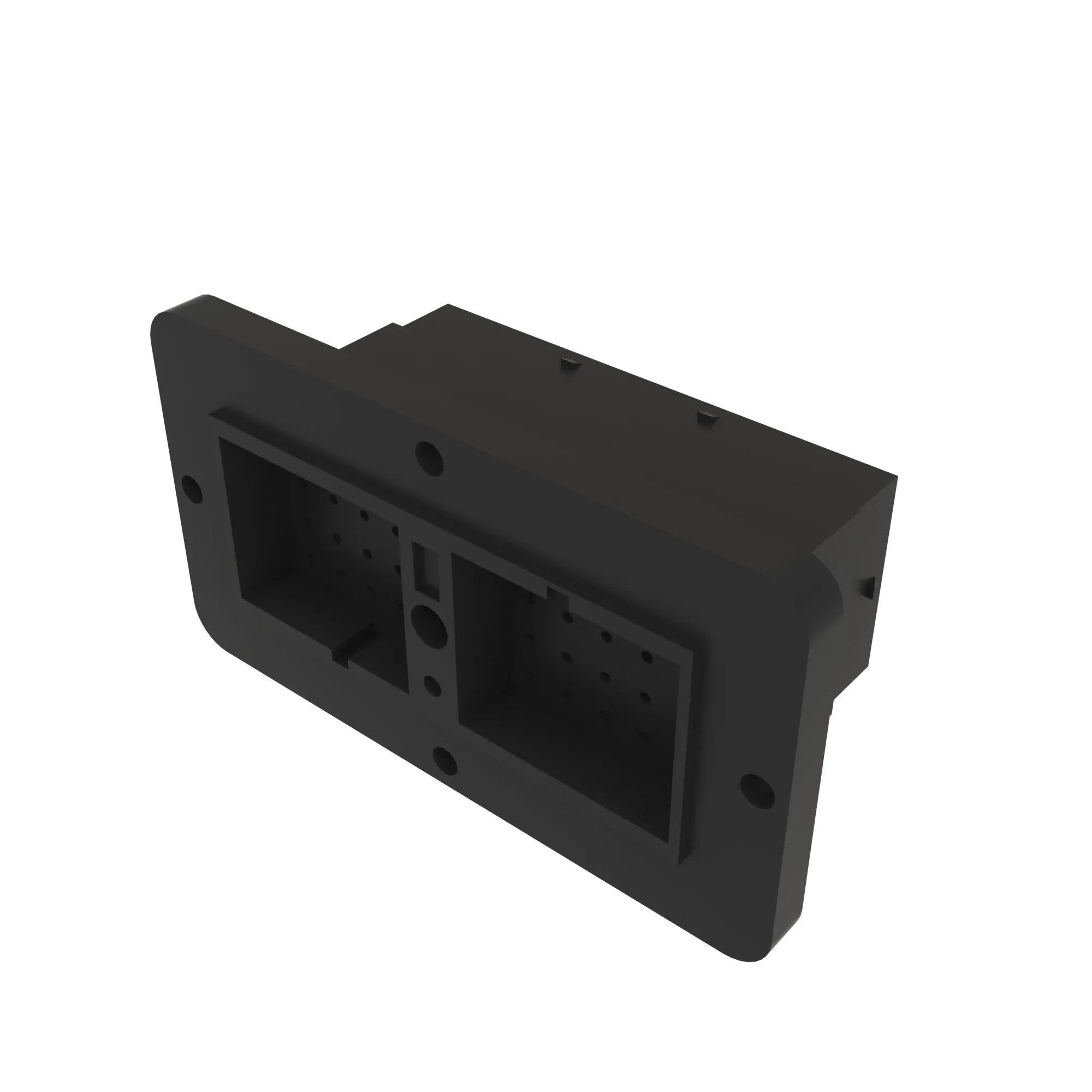 CONN DEUTSCH DRC 40W FS BLK PLSTC