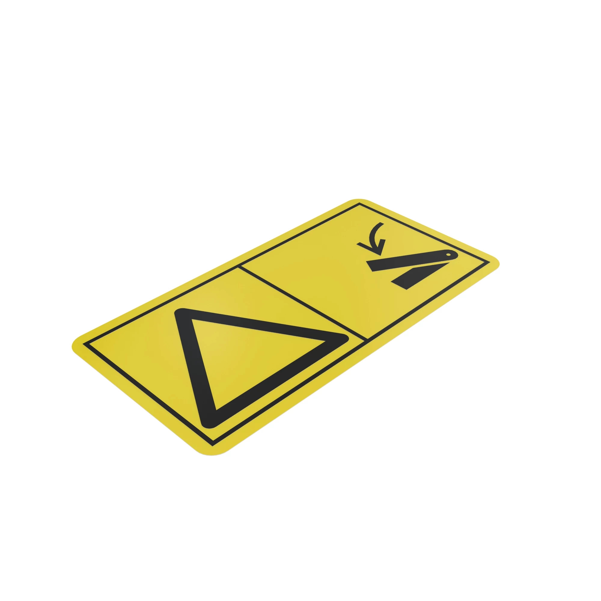 LABEL, PINCH HAZARD