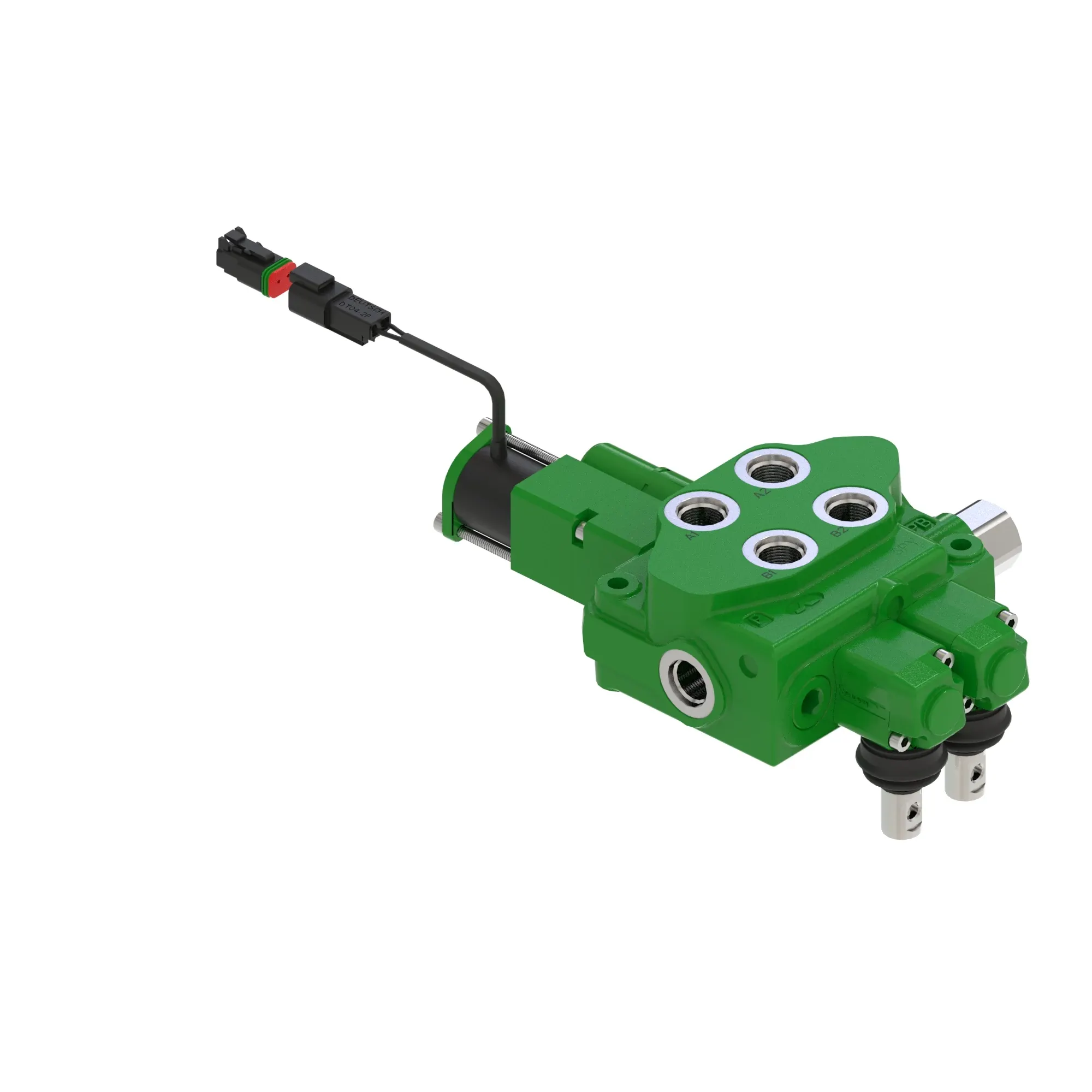 SCV, DUAL REAR LEVER OPERATED