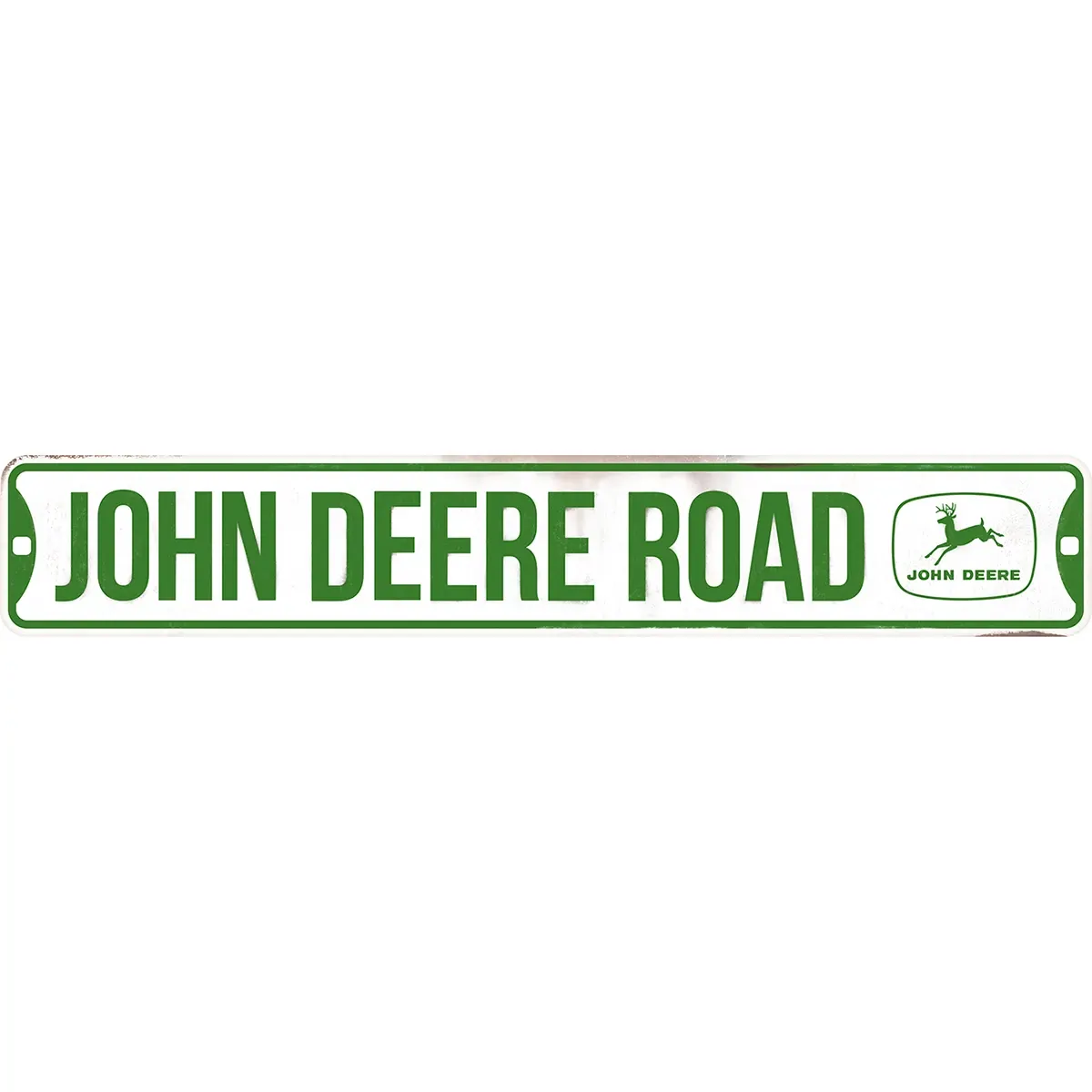 "Die Cut Emblem Tin Street Sign"
