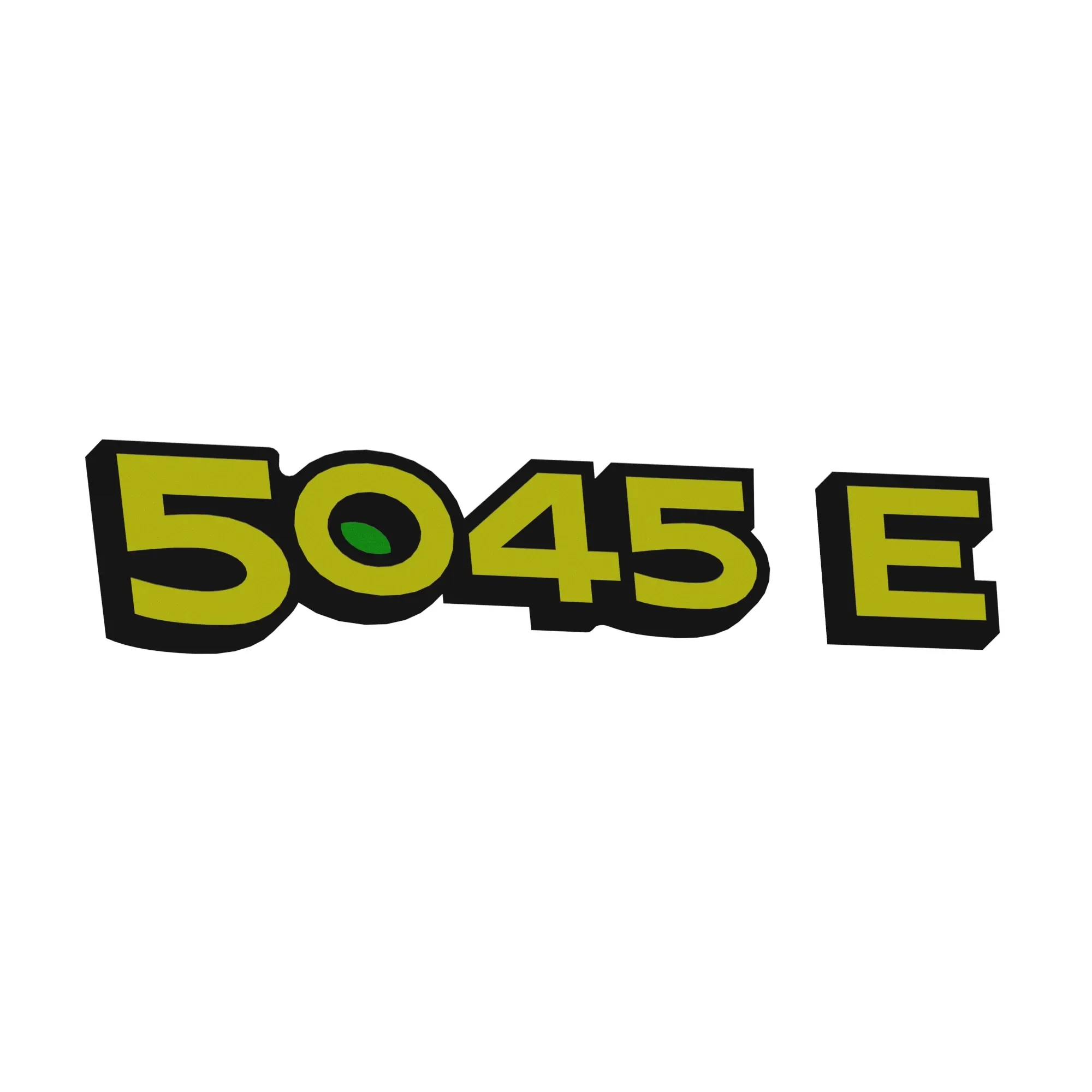 John Deere 5046 Model Designation Label, Left Side - R265373