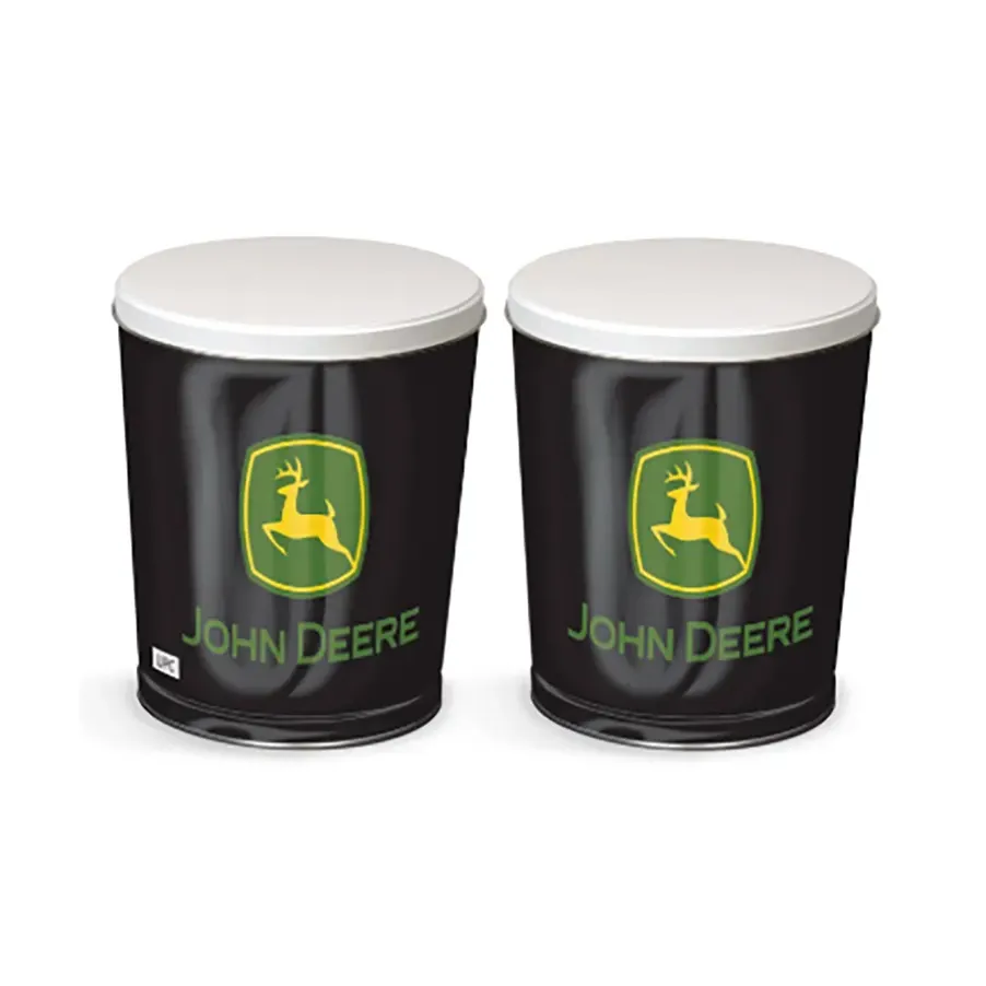 3 Gallon Tin with Lid - Black Trademark