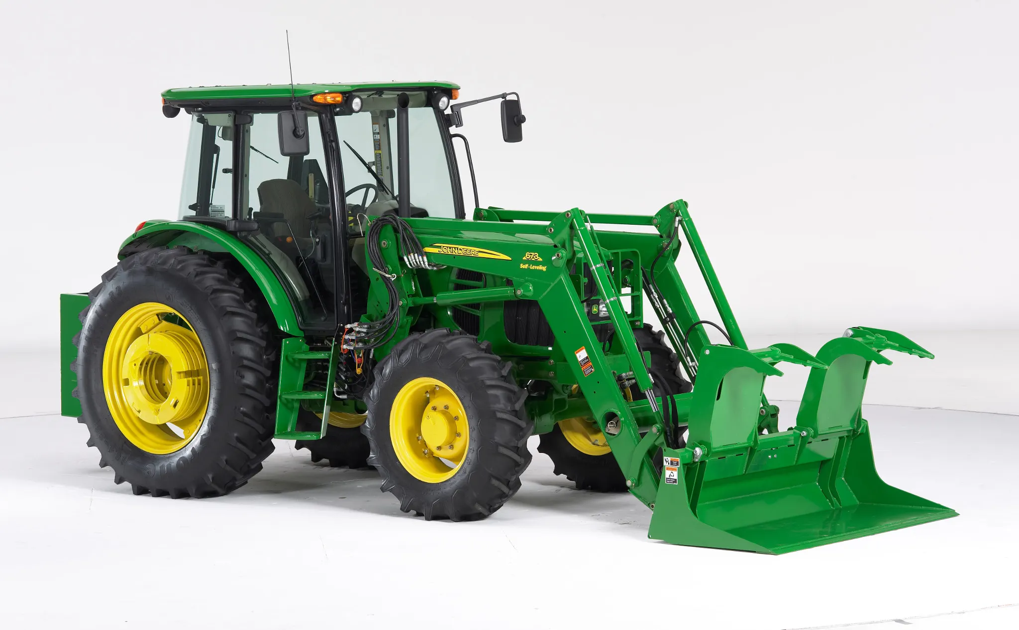 AD12G - 76 In. Debris Grapple Bucket for Current Loaders with Global Carrier Studio Shot