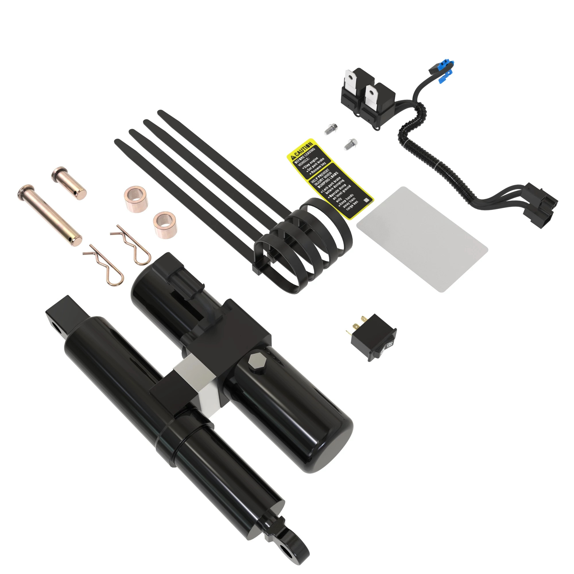 John Deere Cargo Box Power Lift Actuator Kit - BM25143