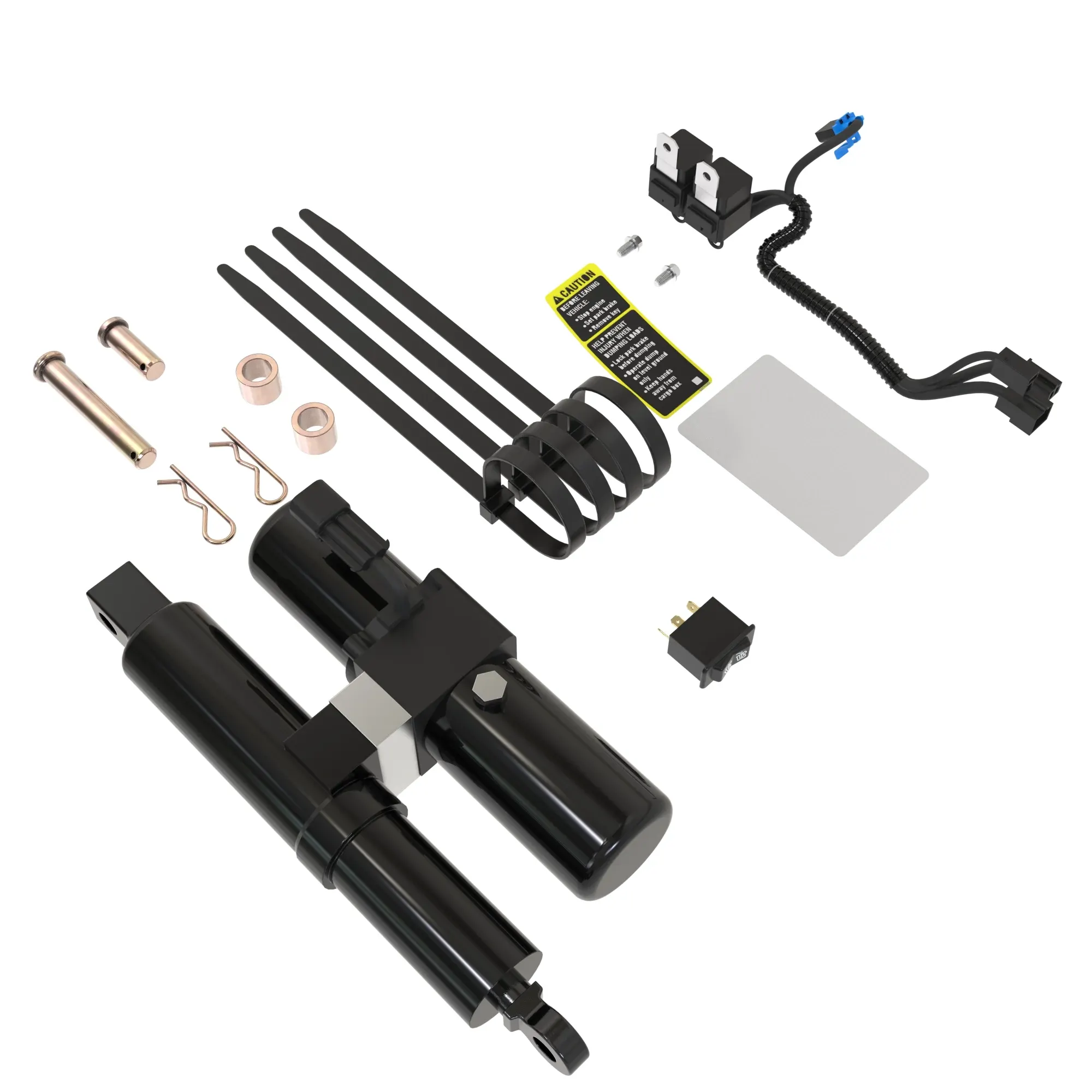 John Deere Cargo Box Power Lift Actuator Kit - BM25143