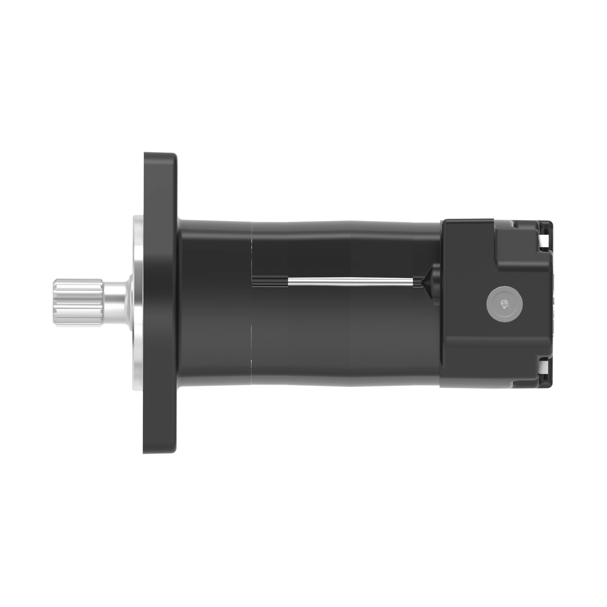 MOTOR WITH CROSSOVER RELIEFS