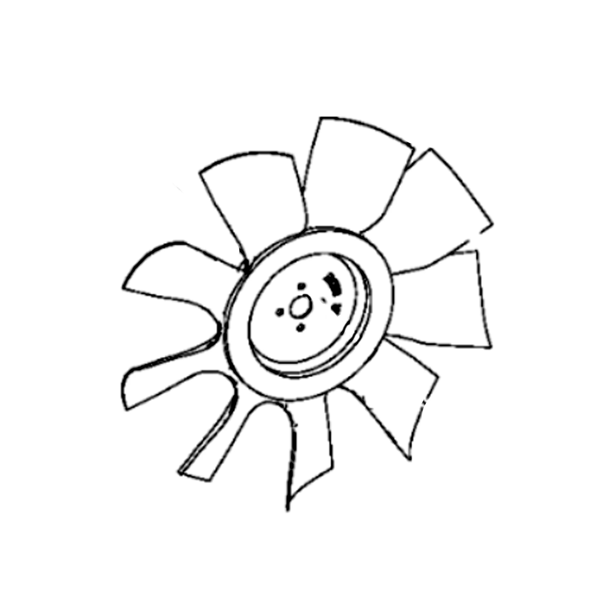 John Deere Suction Fan, 26.77 inch - AT351921