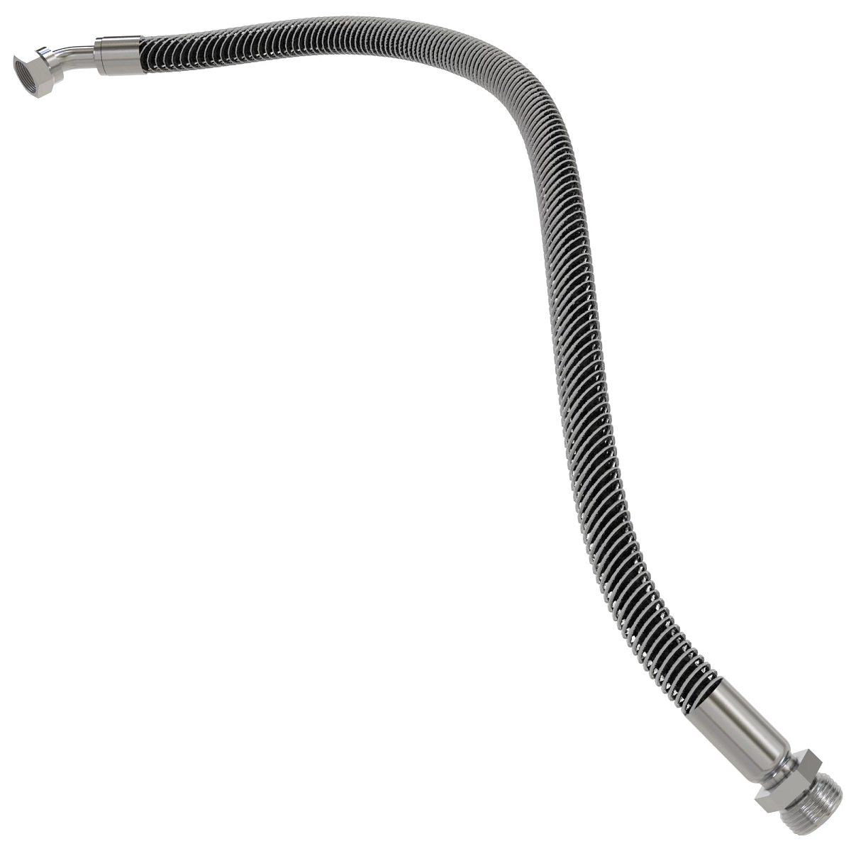 John Deere RH Steering Rod Hydraulic Hose - RE583825