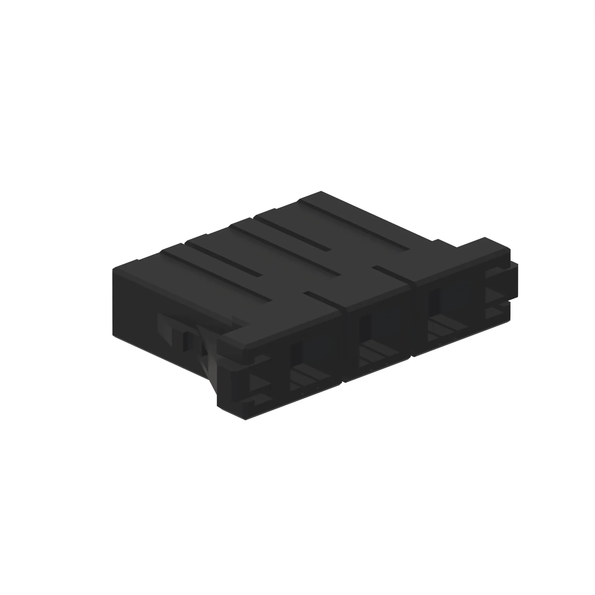John Deere Black Electrical Connector Housing - 57M11111