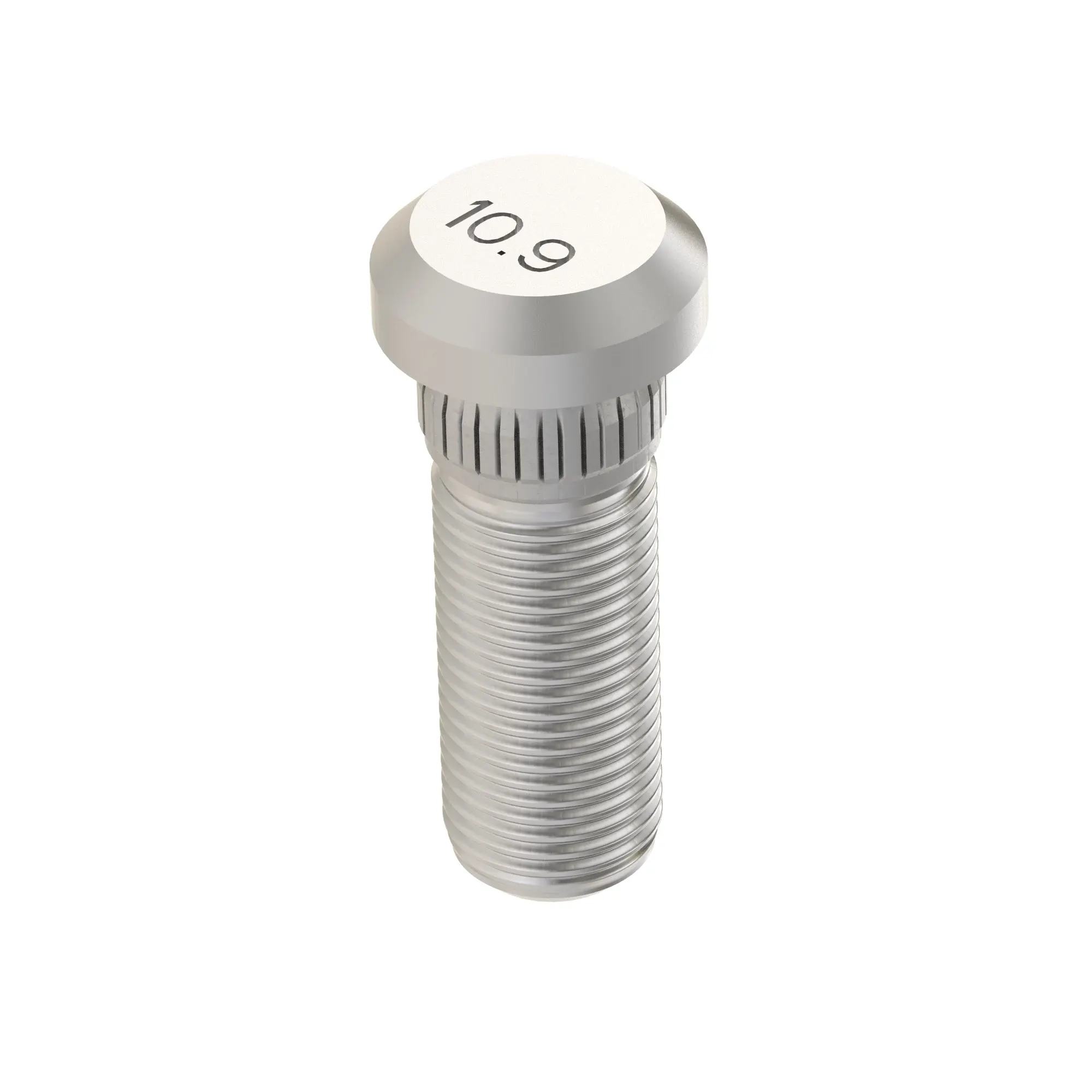 John Deere Ribbed Neck Wheel Bolt, M10 X 32 - M169164