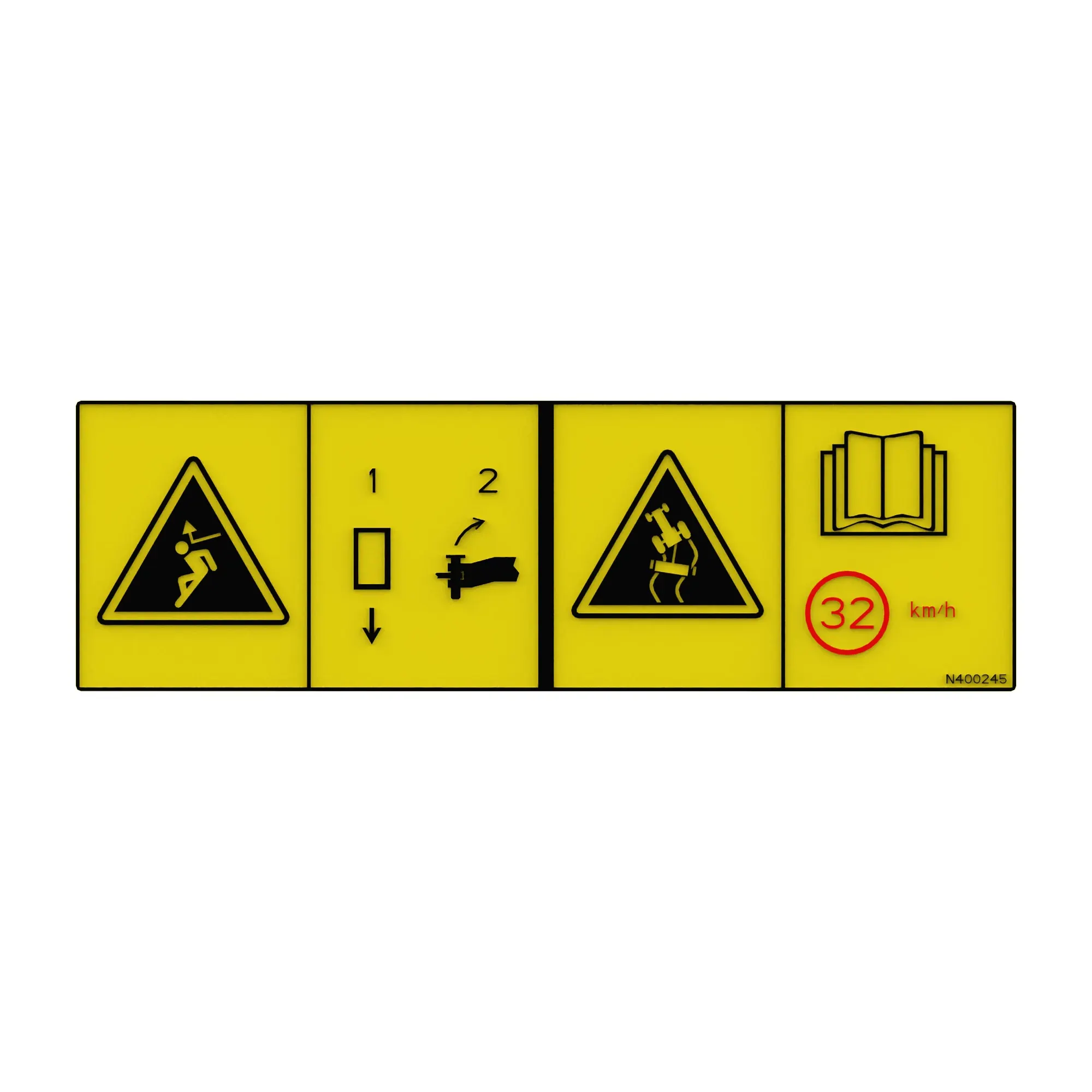 John Deere Safety Sign - N400245