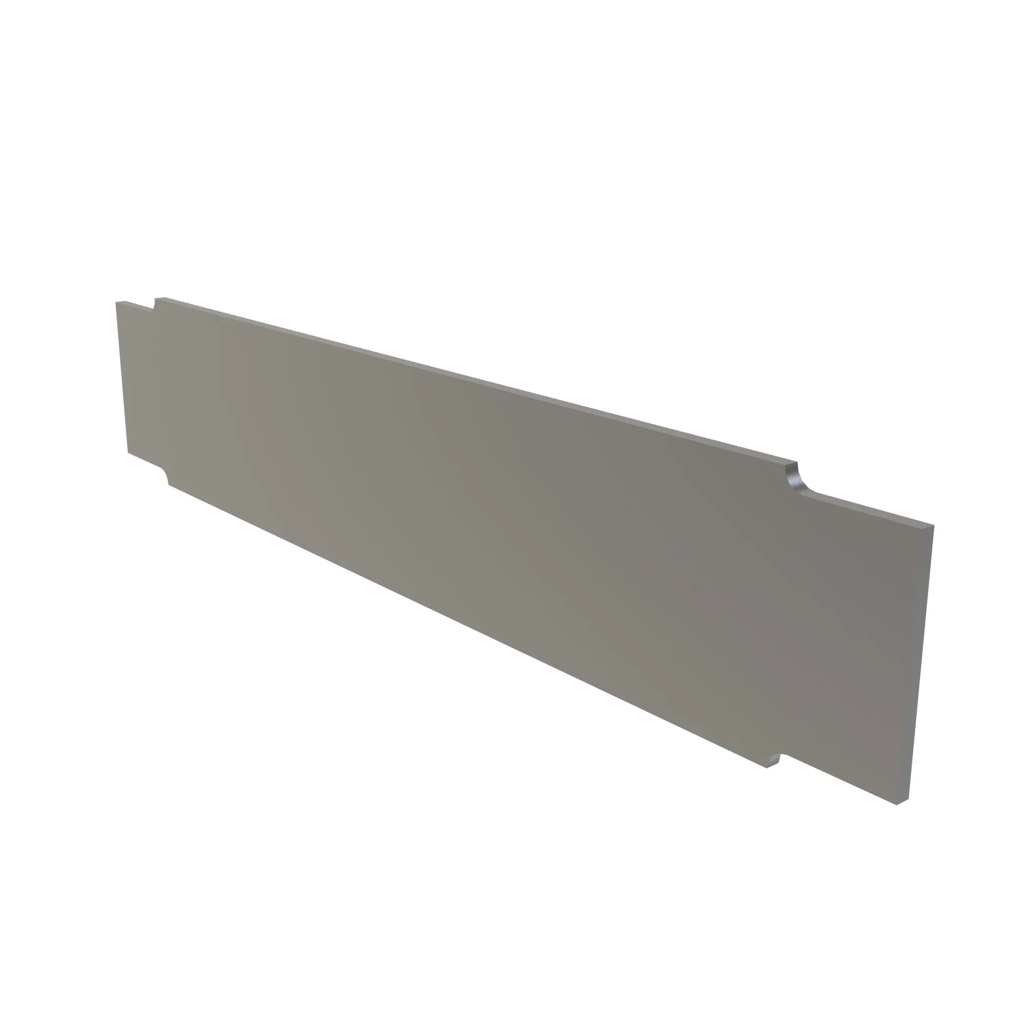 John Deere Wear Rear Plate, Left Side - F387128