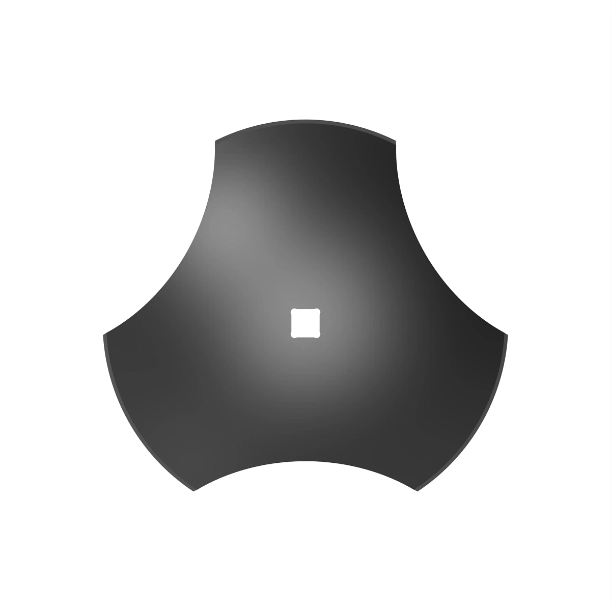 Disk Blade, 3 Lobe, Furrow Filler