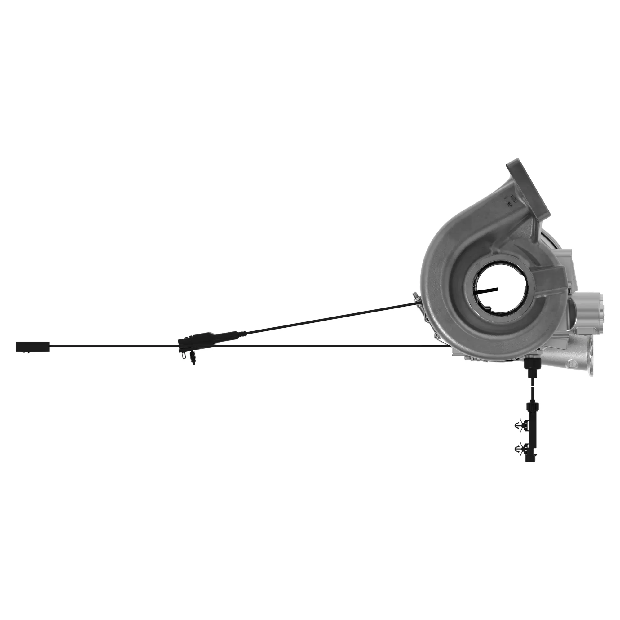 TURBOCHARGER, INSULATED