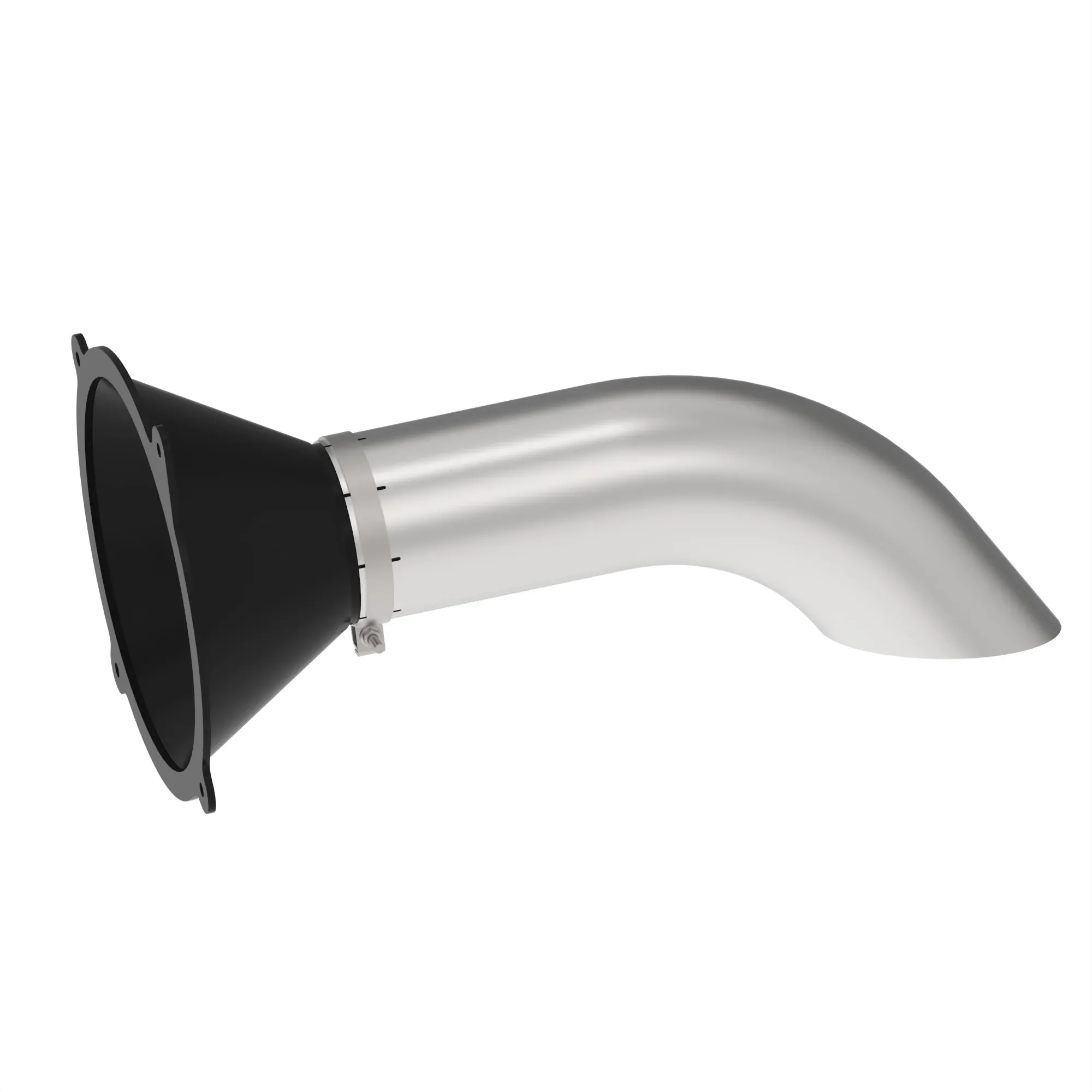 EXHAUST PIPE, EXHAUST STACK, CHROME