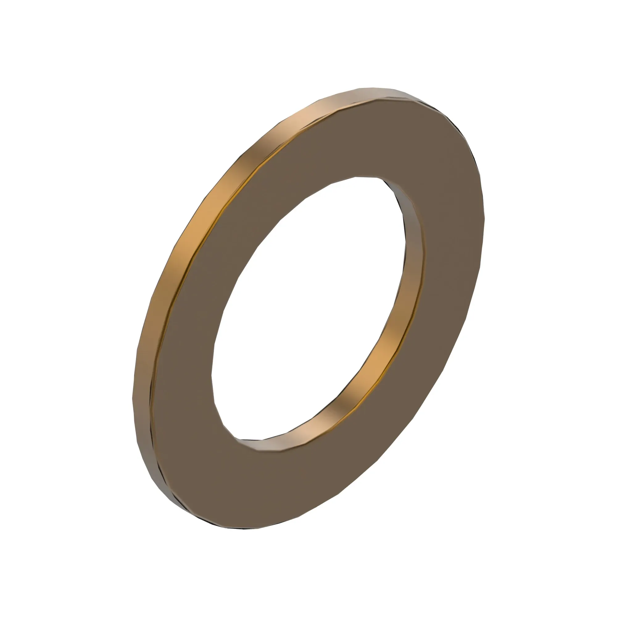 John Deere Metallic Round Hole Thrust Washer - KK101075