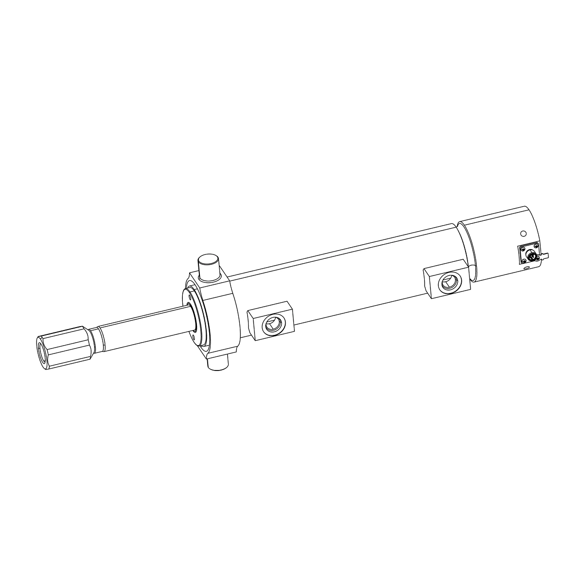 HYD Cyl, 2.50 X 8.81 Phase/Sens