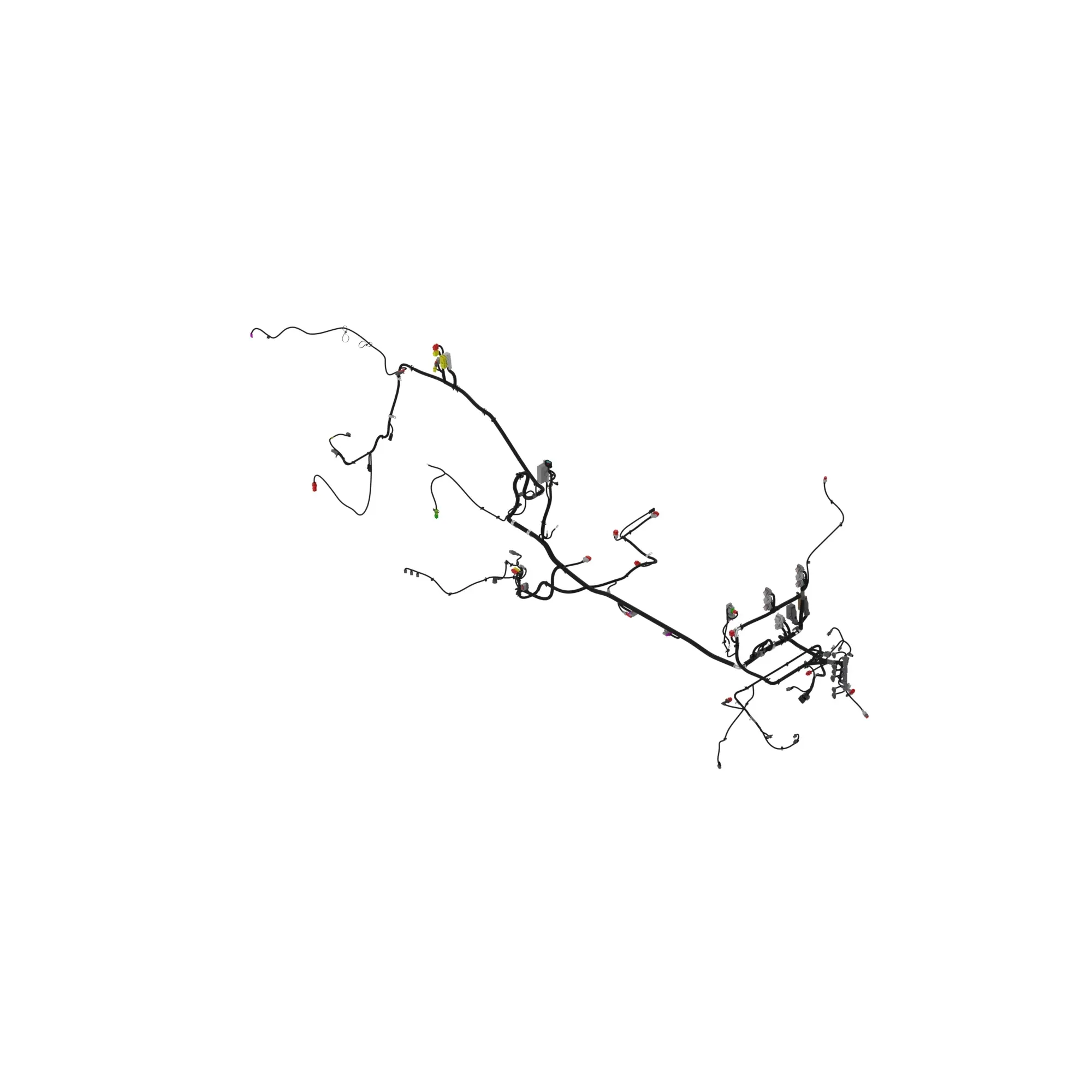 John Deere Final Tier 4 Chassis Wiring Harness - RE586977