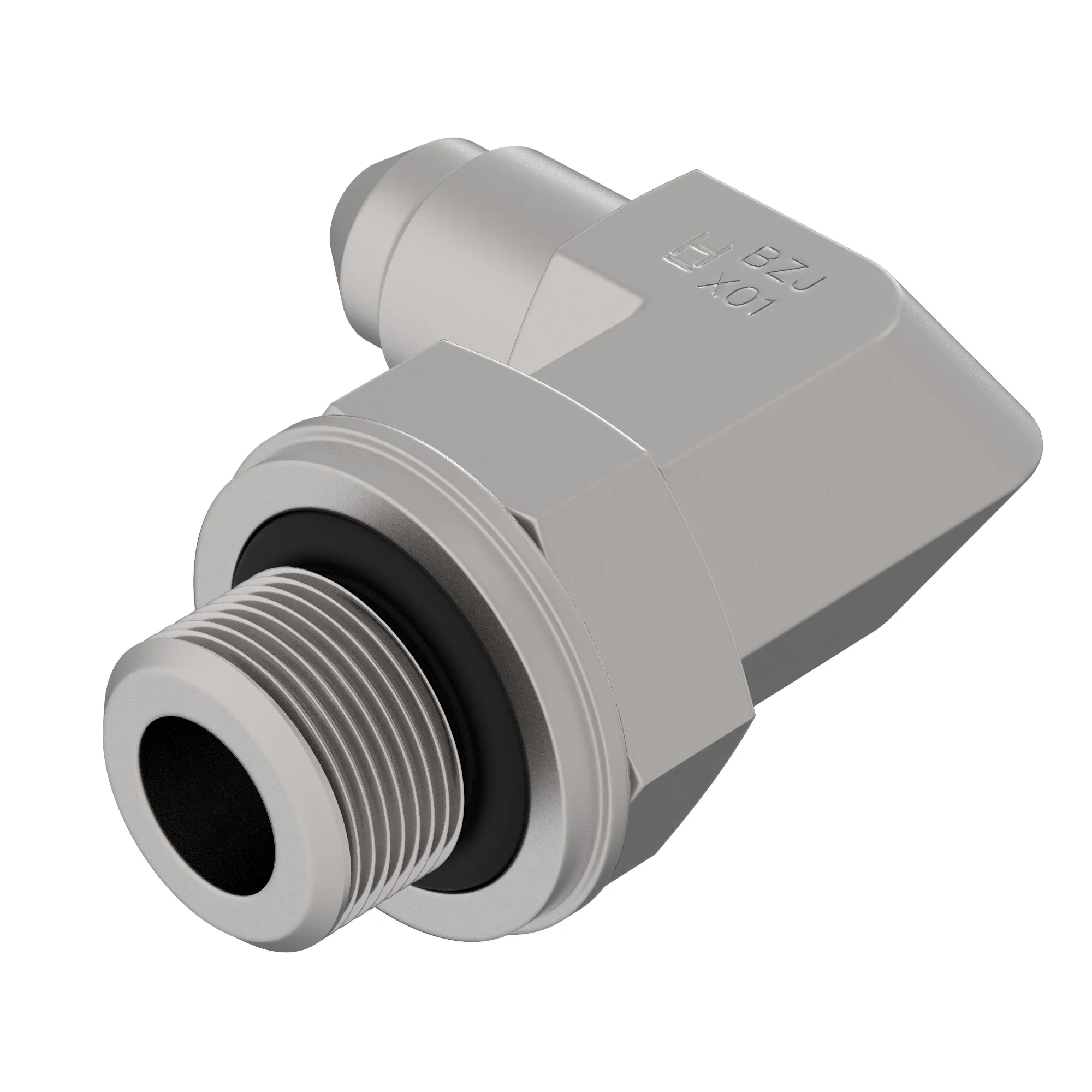 FITTING ELBOW 90 1/4 BSP X 7/16 JIC