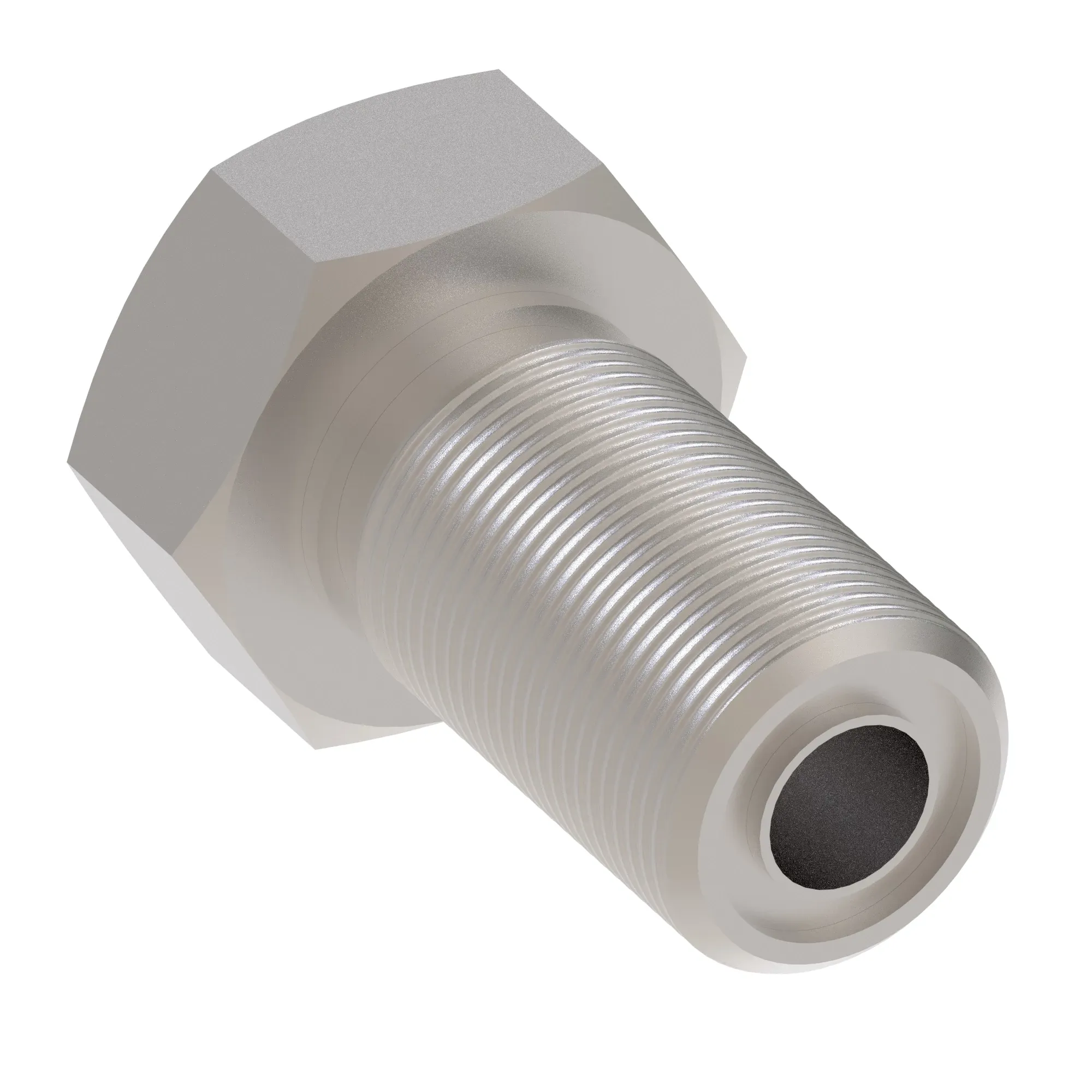 John Deere Straight Male Tube Bulhead Adapter Fitting - 38H5114