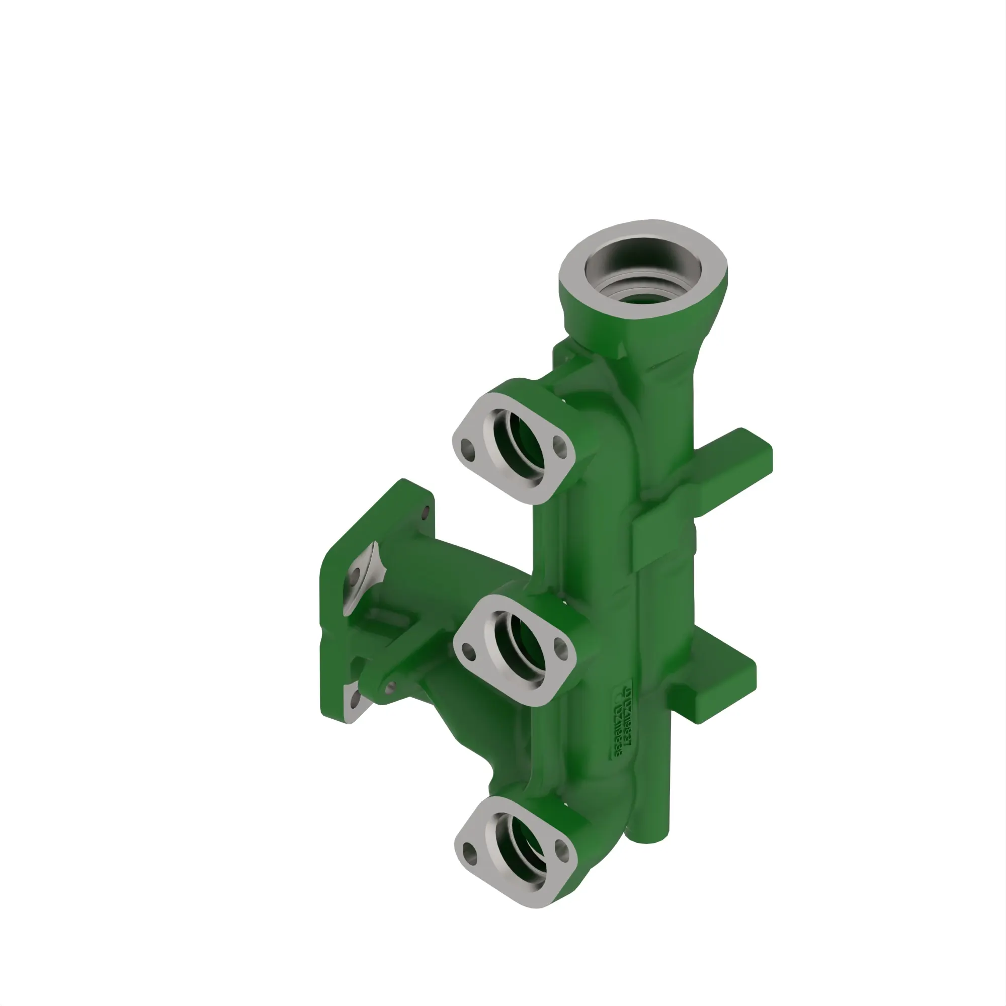 EXHAUST MANIFOLD, REAR, 6090 S2